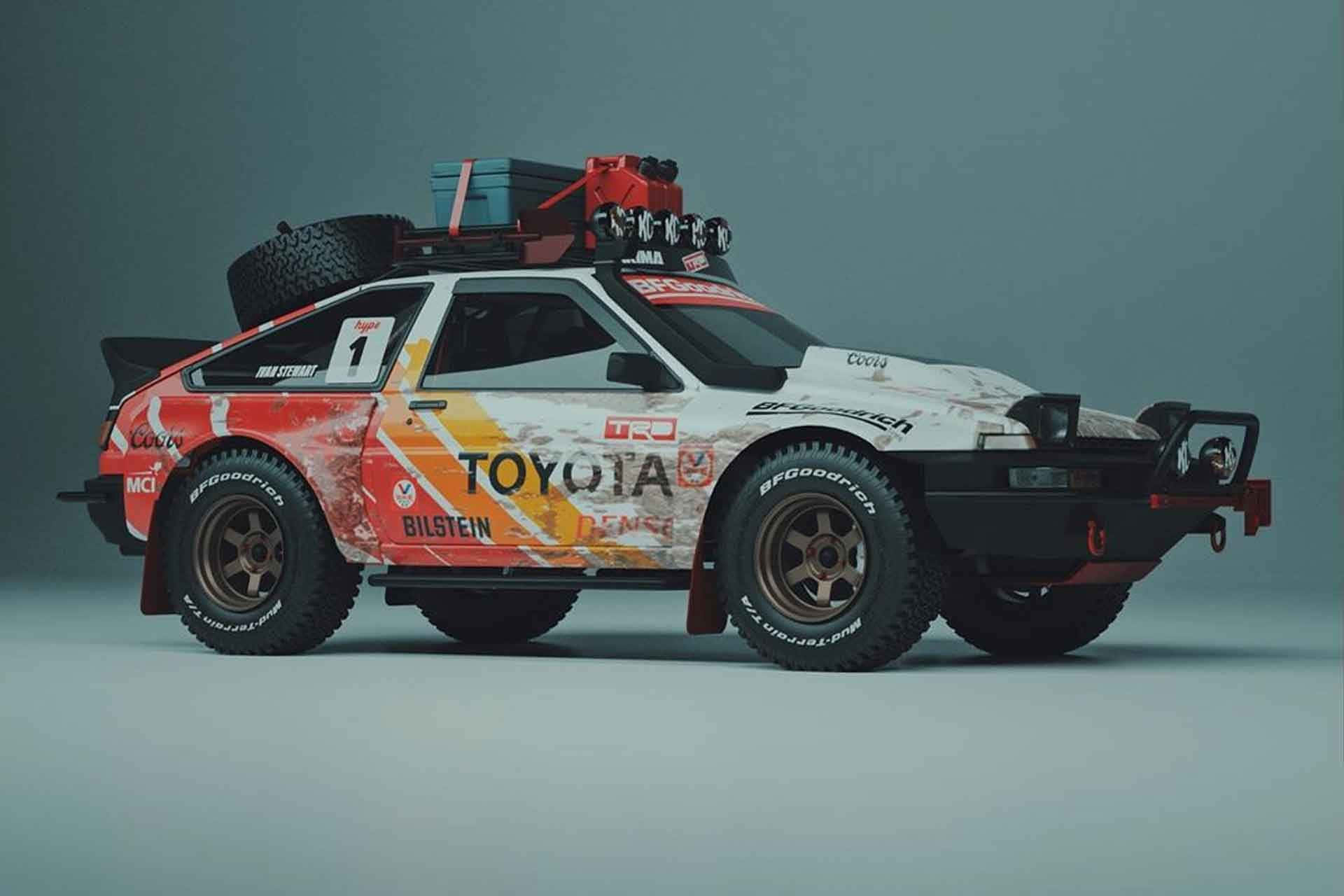 Off-road-seikkailu jykevällä 4x4-ajoneuvolla Taustakuvat