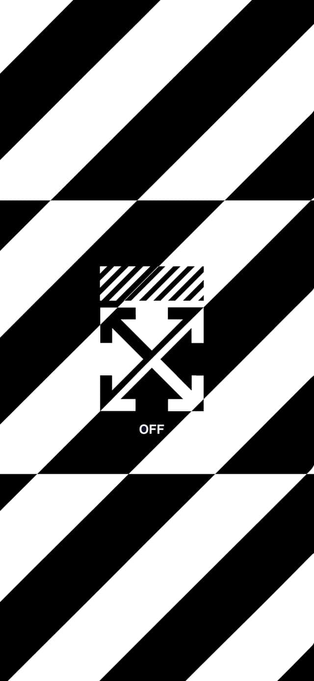 Off-White esteettinen iPhone-taustakuva Taustakuvat