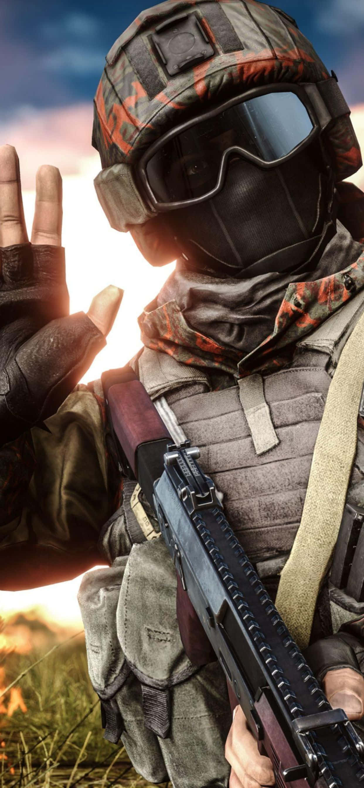 Ole sankari HD Battlefield V:ssä Taustakuvat
