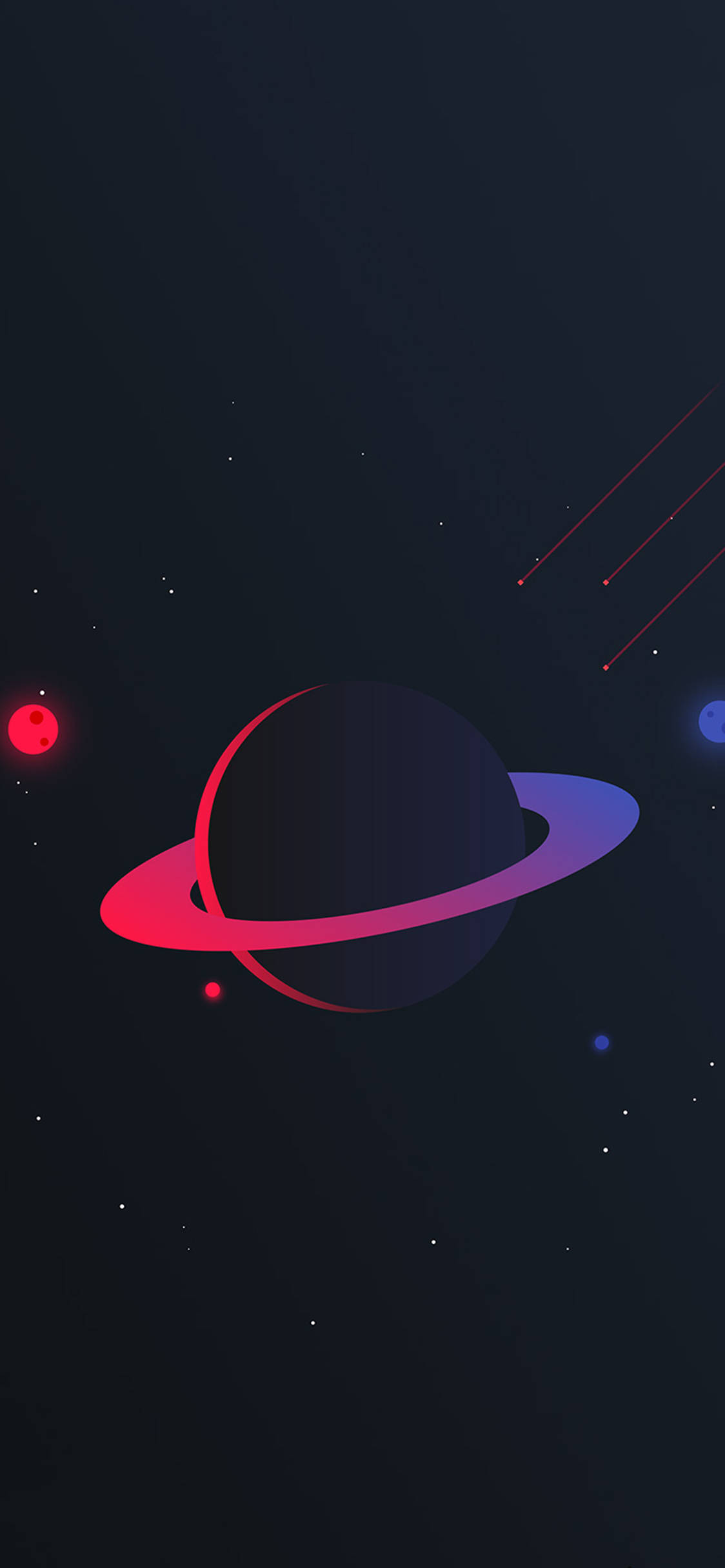 OLED Pink Planet Taustakuvat