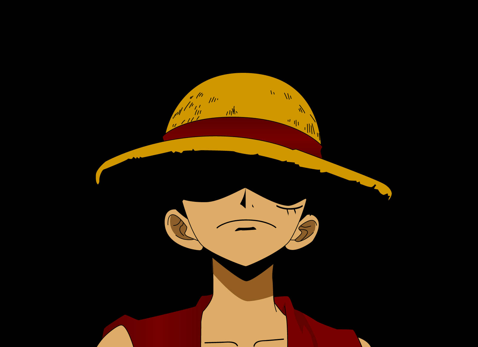 One Piece Monkey D Luffy -fanitaidetaustakuva