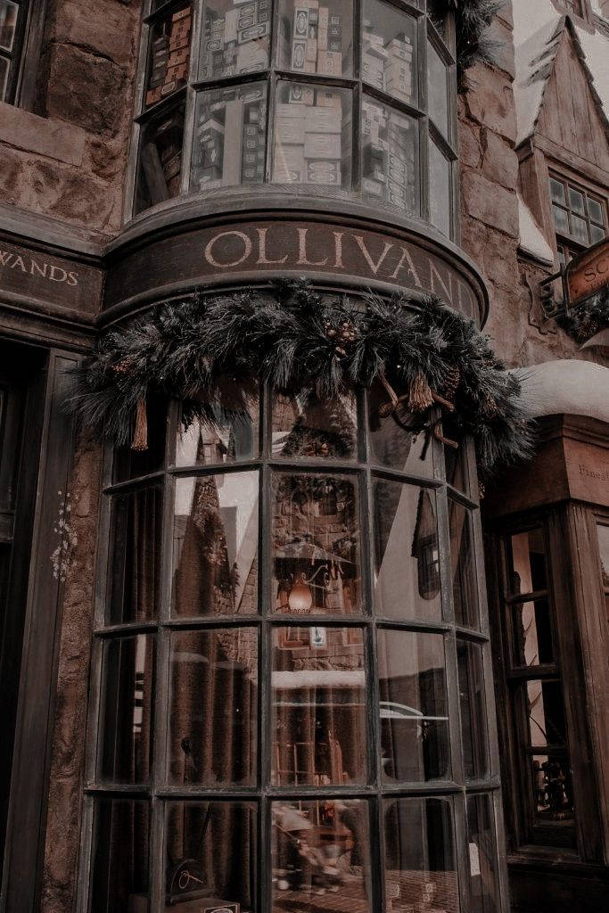 Ollivanders Sauvakauppa HP Estetiikka Taustakuvat