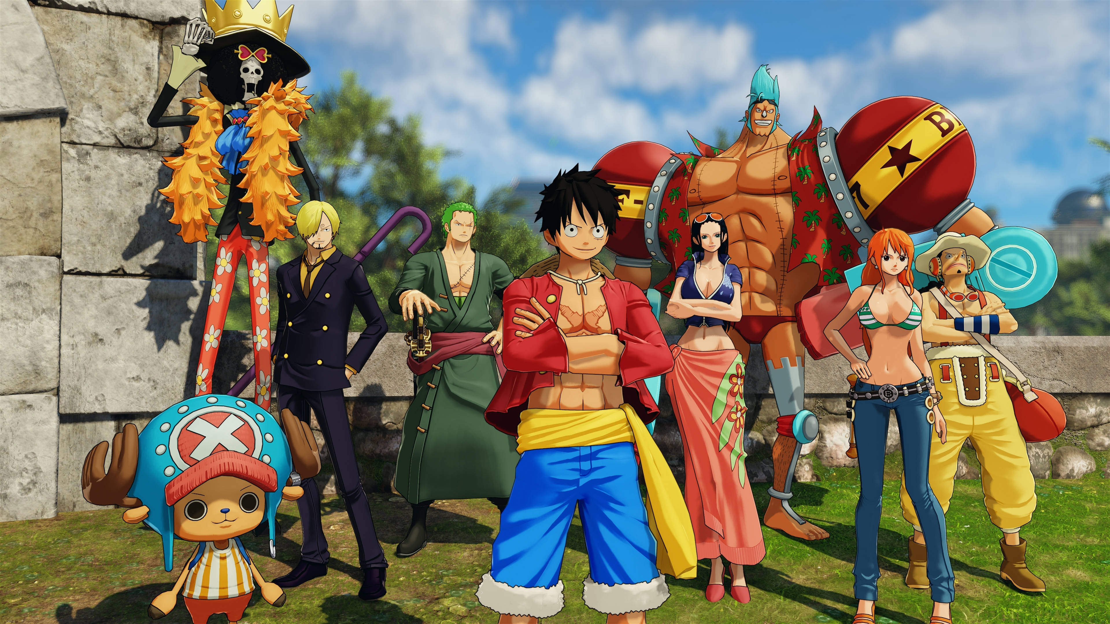 One Piece 4K Anime Grafiikka Taustakuvat
