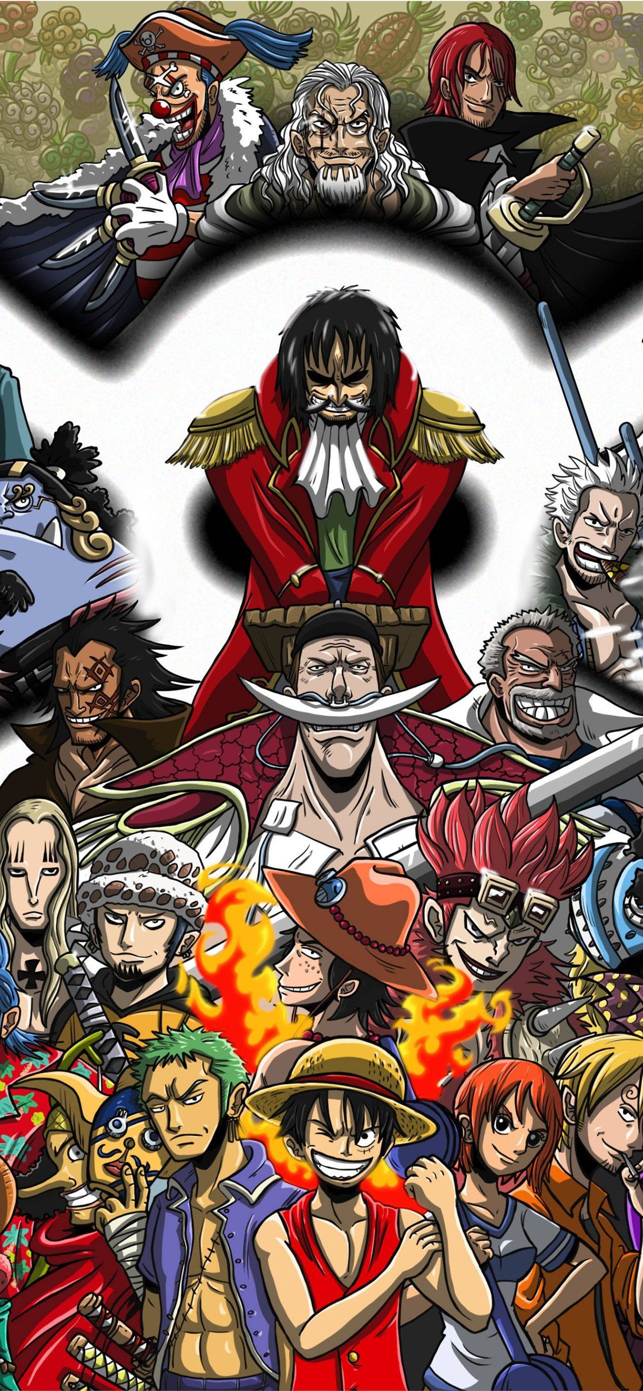 One Piece 4K Merirosvohahmot Taustakuvat