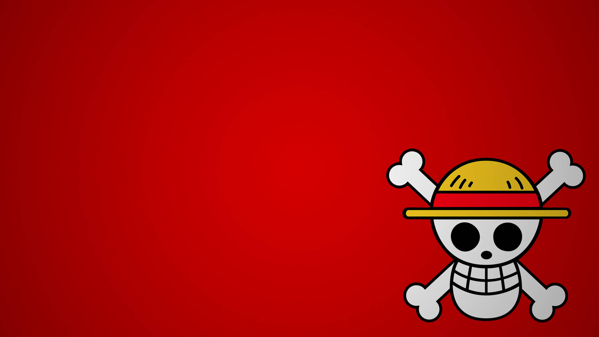 One Piece 4K Ristiluu-logo Taustakuvat