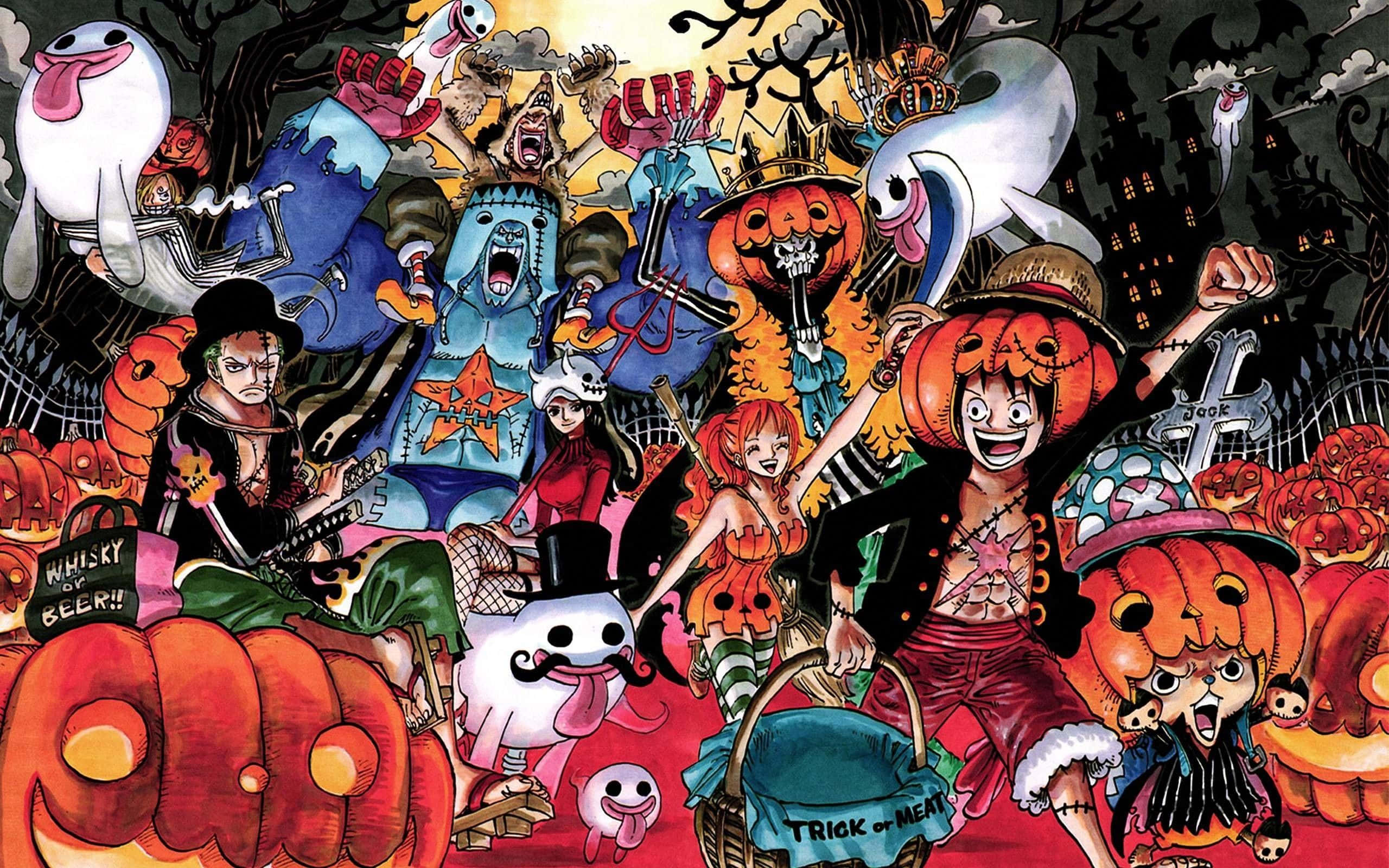 One Piece Halloween-juhlat kuva Taustakuvat