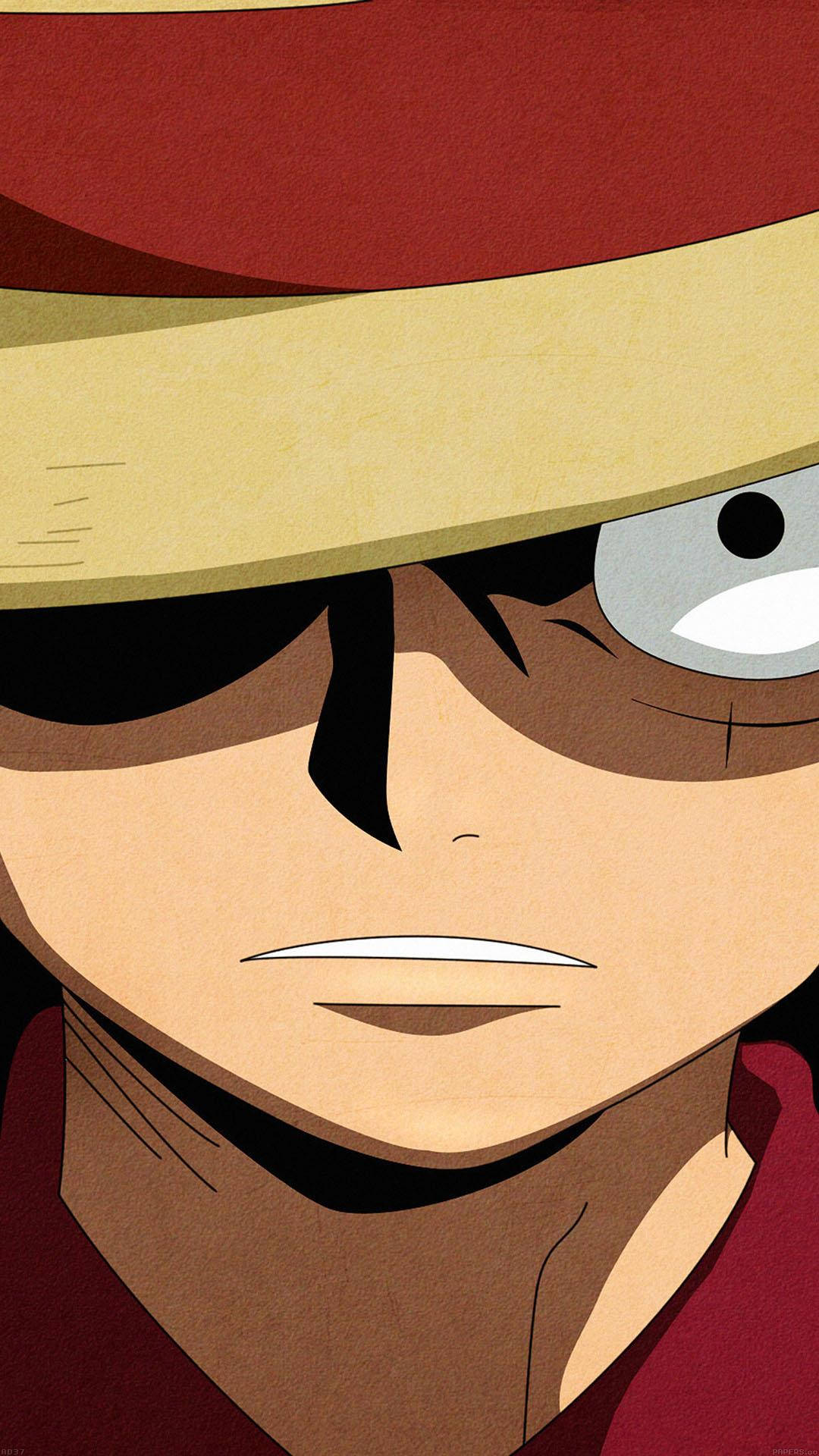 One Piece Lähikuva Luffysta Taustakuvat