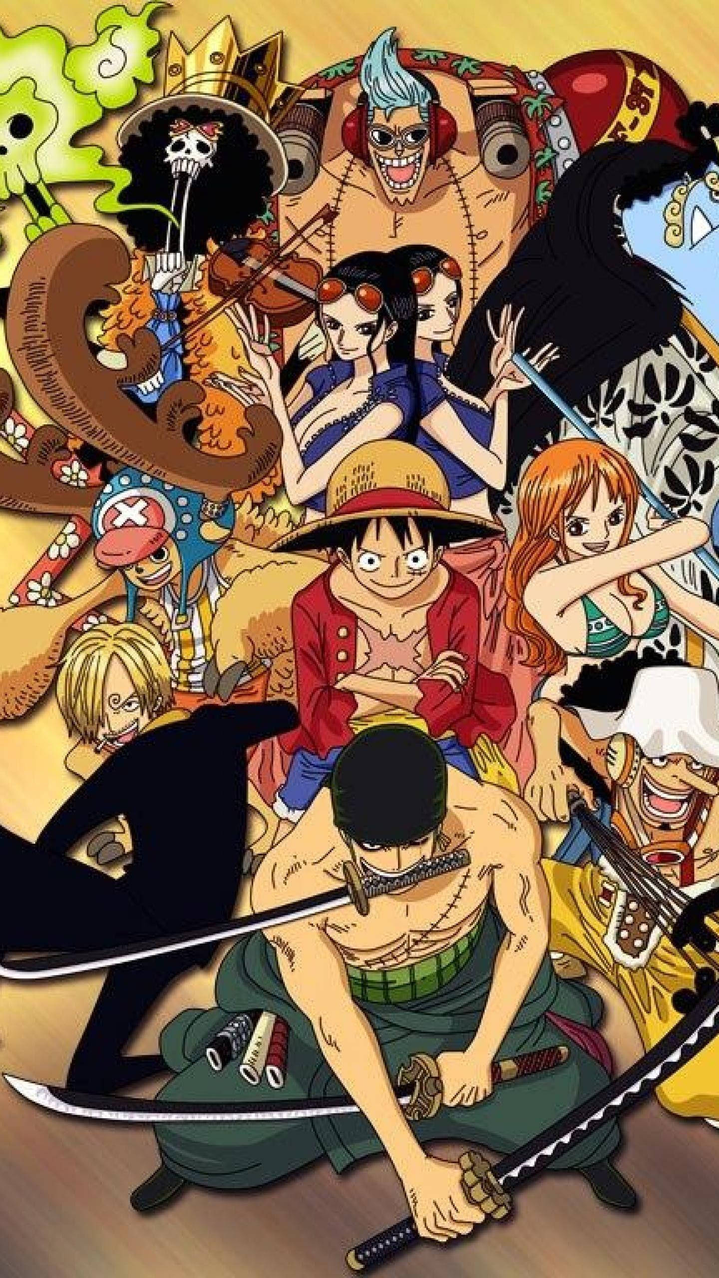One Piece Live -näyttelijöiden kokoonpano Taustakuvat