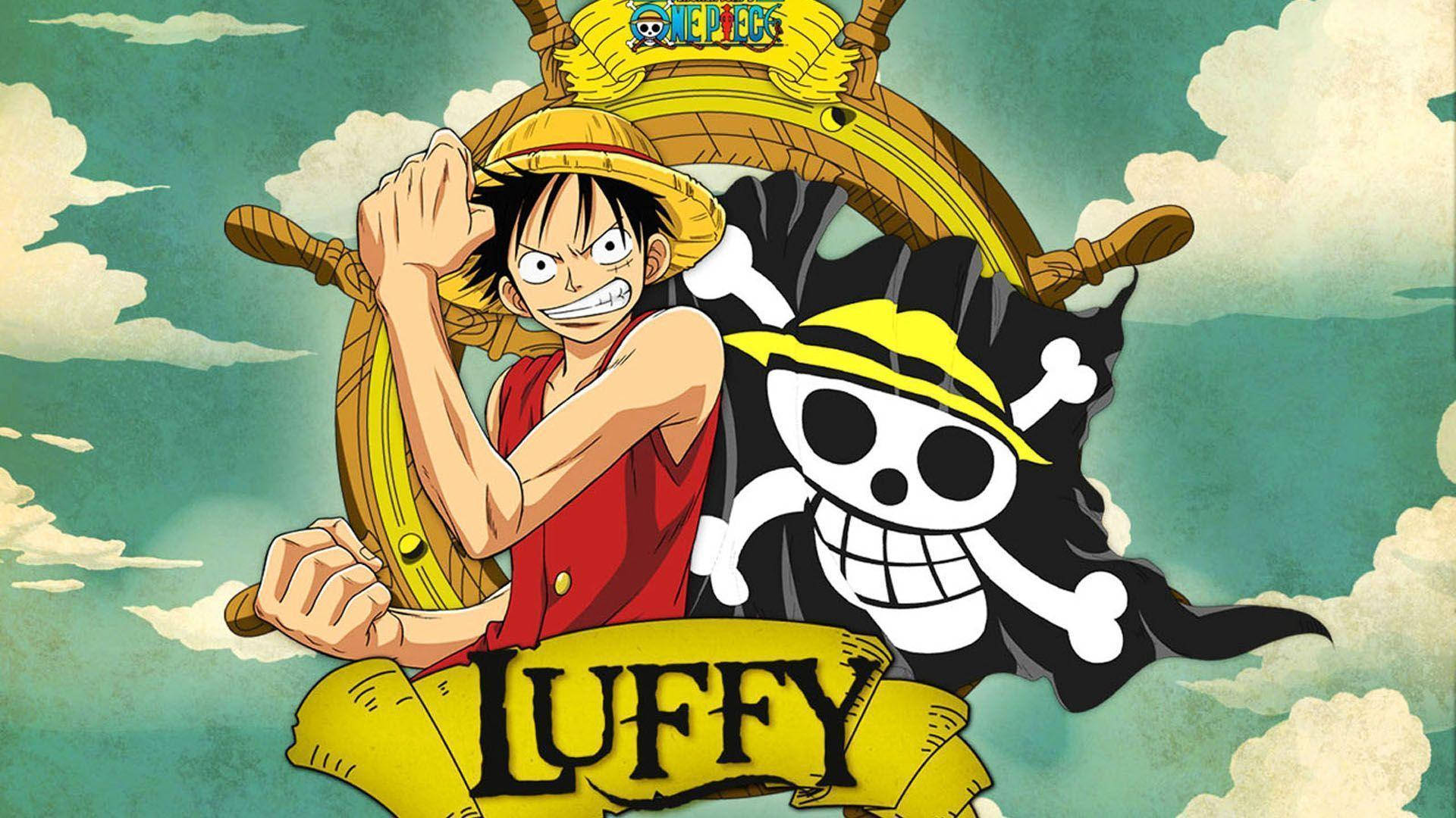 One Piece Luffy Chopper-lipun Kanssa Taustakuvat