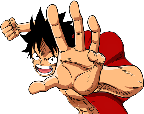 One Piece Luffy venytysliike Taustakuvat