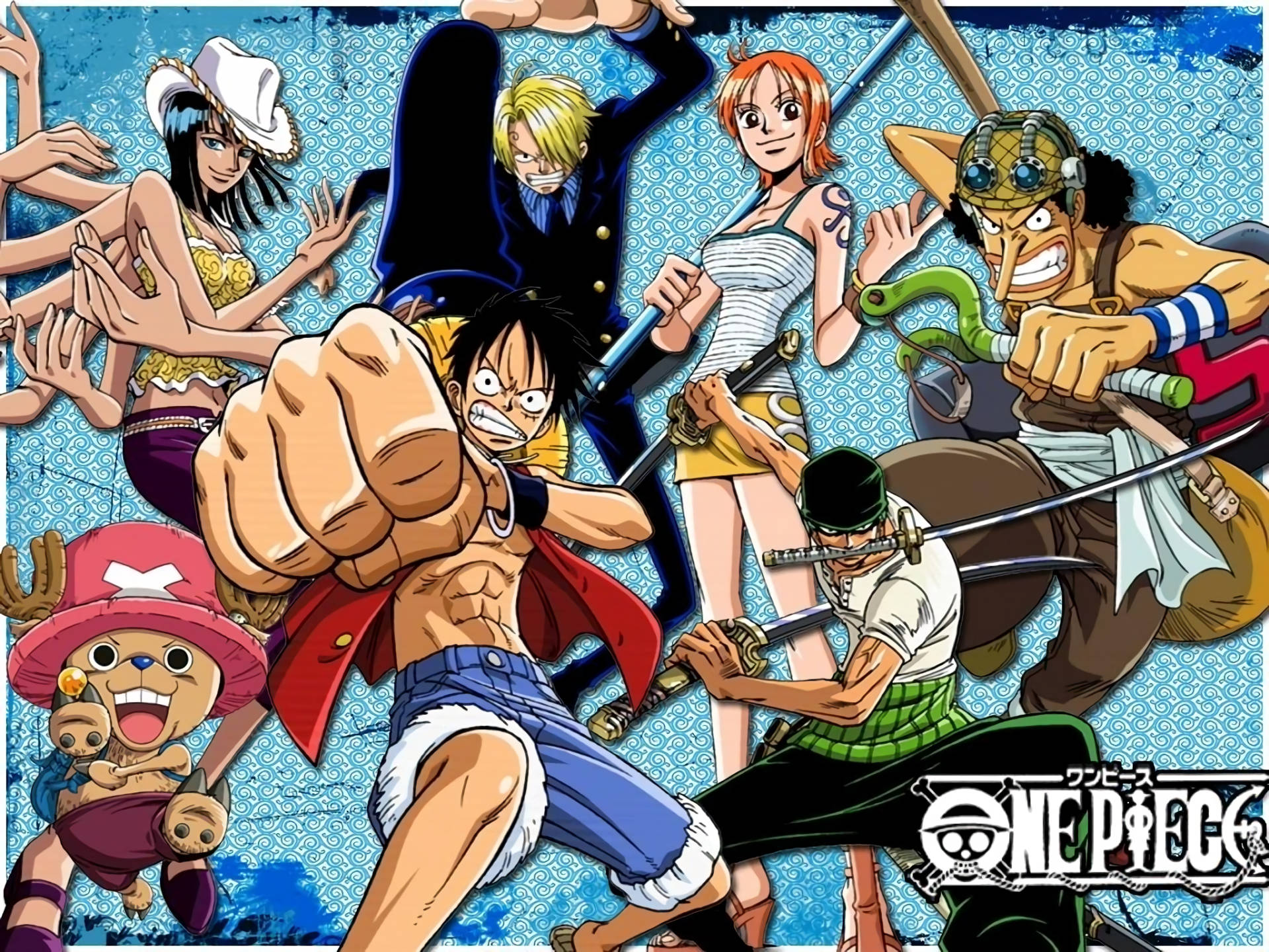 One Piece pöytäkone taisteluasento Taustakuvat