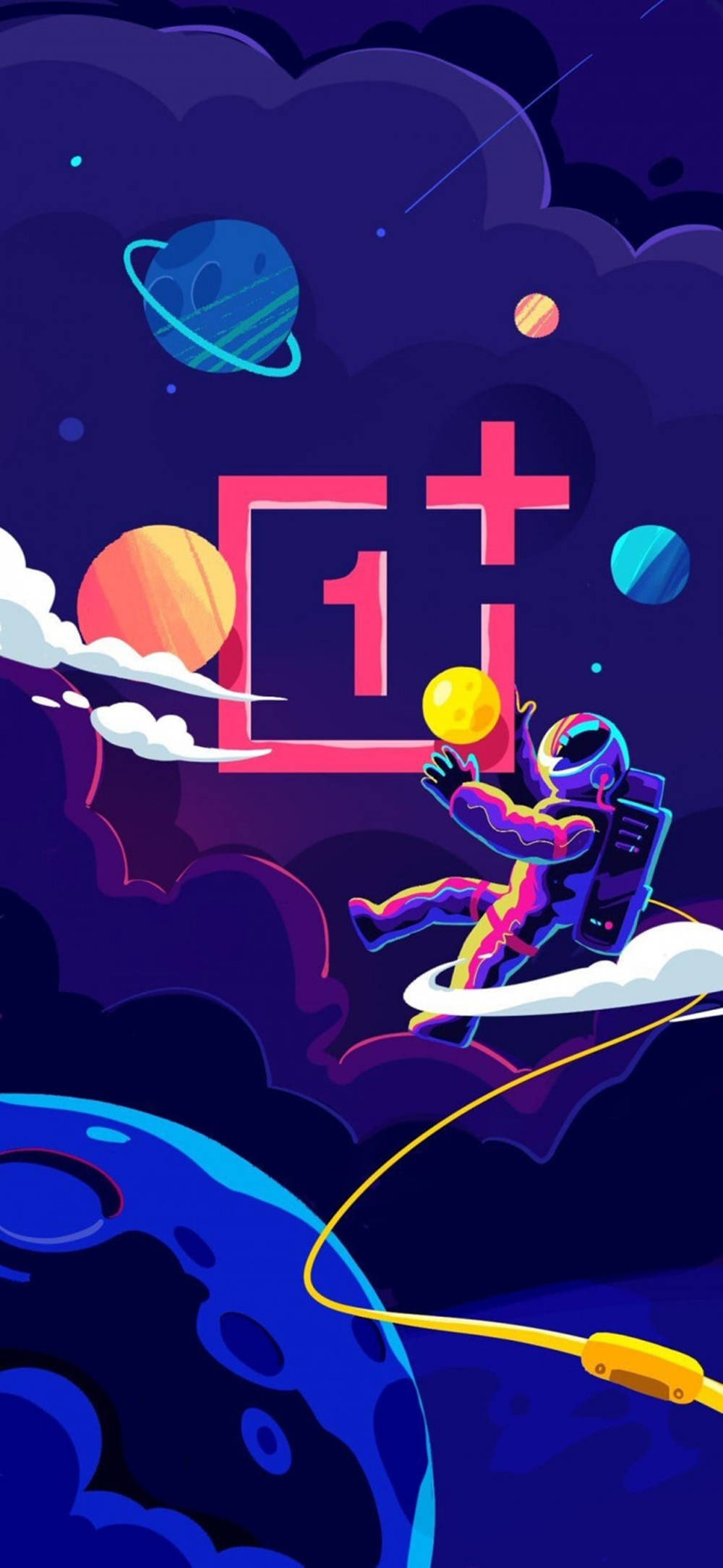 OnePlus 9 Pro Avaruusastronautti Taustakuvat
