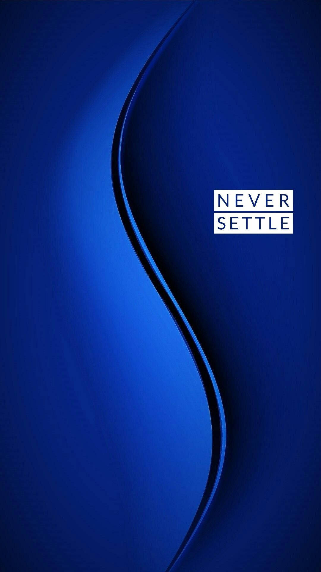 OnePlus Blue Curve Taustakuvat