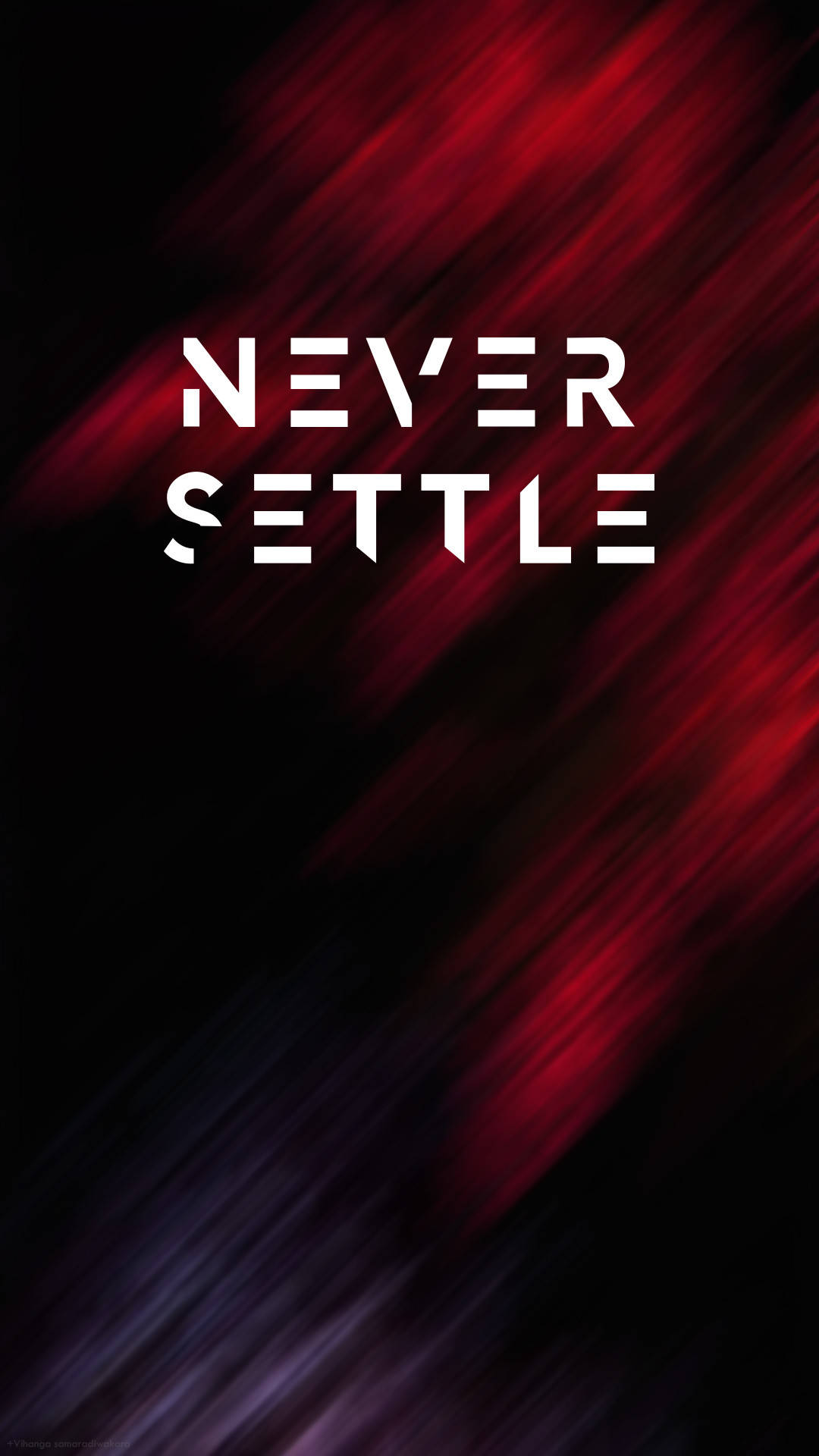 OnePlus Mahonki Never Settle Taustakuvat