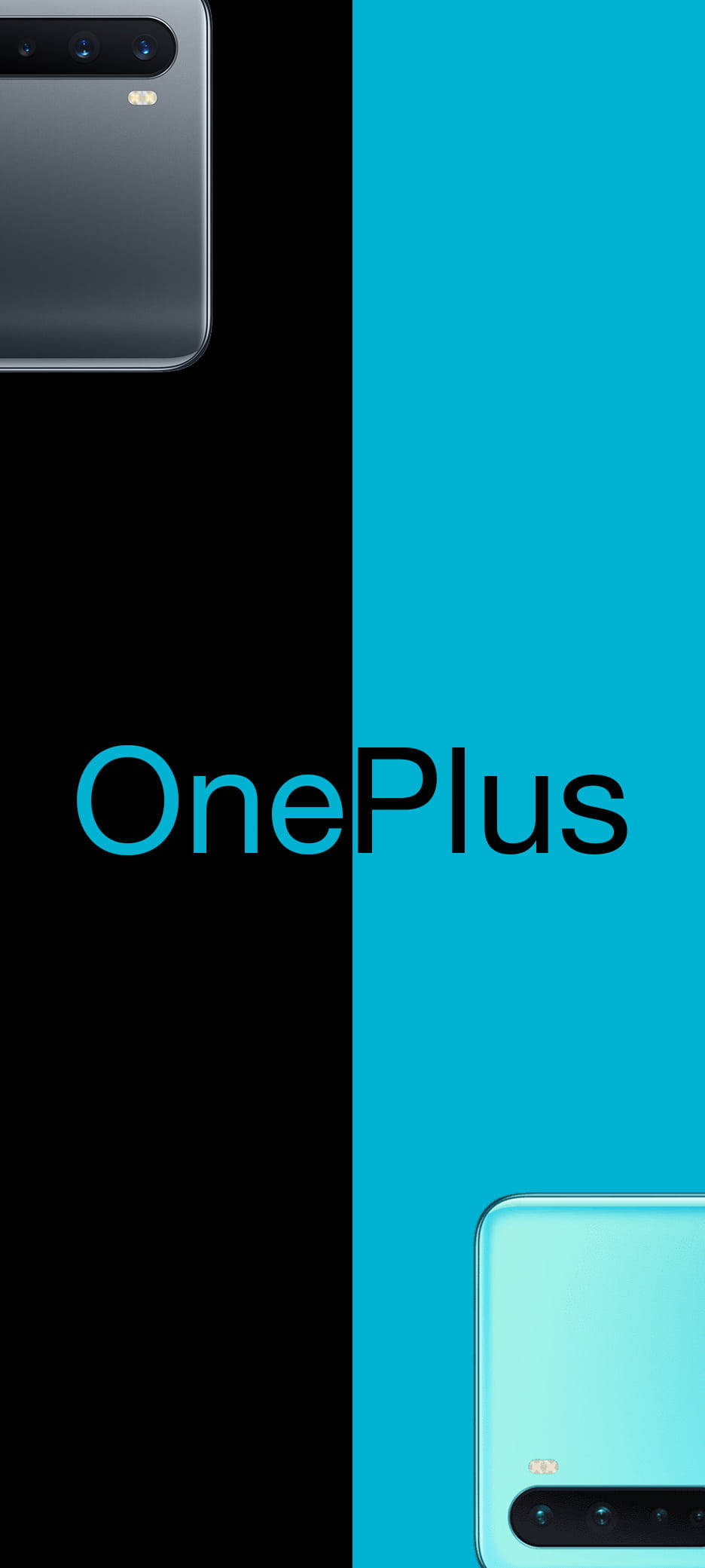 OnePlus Nord Musta Sininen Taustakuvat