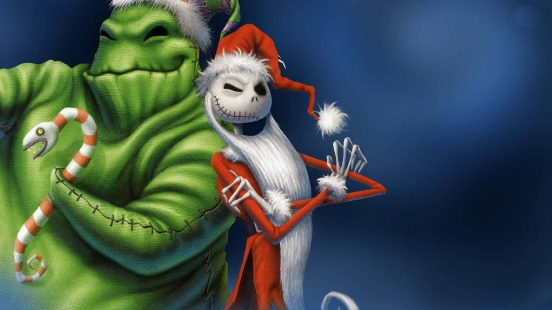 Oogie Boogie ja Jack Skellington joulu Taustakuvat