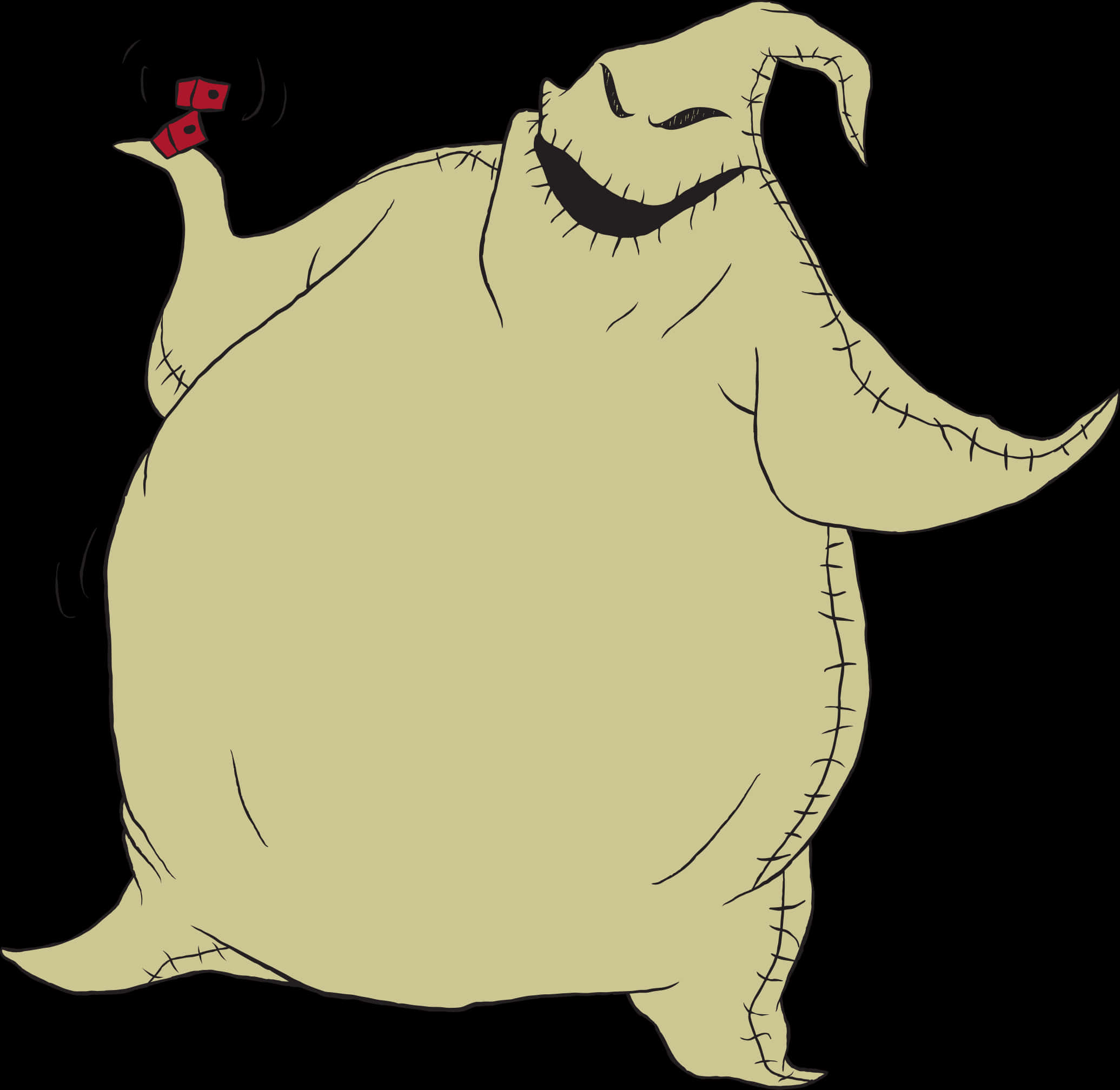 Oogie Boogie Man Painajainen ennen joulua Taustakuvat