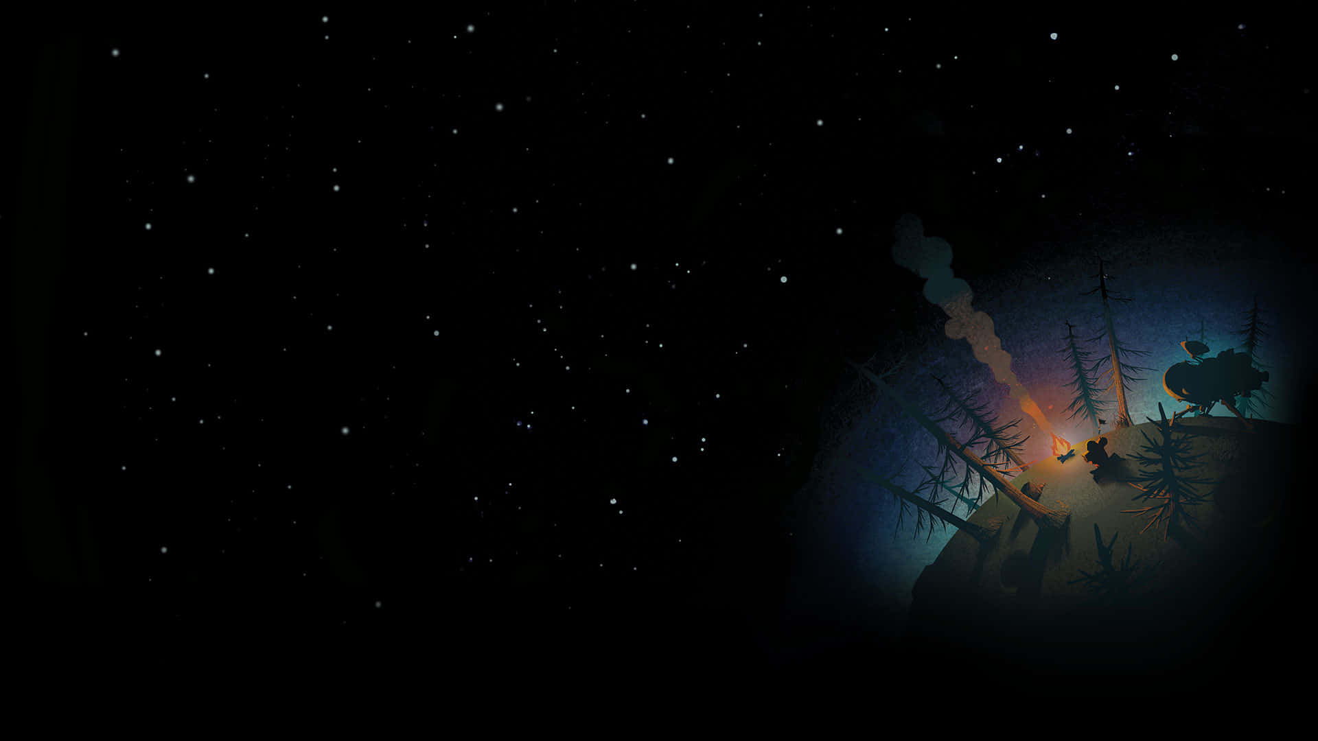 Outer Wilds - Leiripaikka tähtiyöllä Taustakuvat