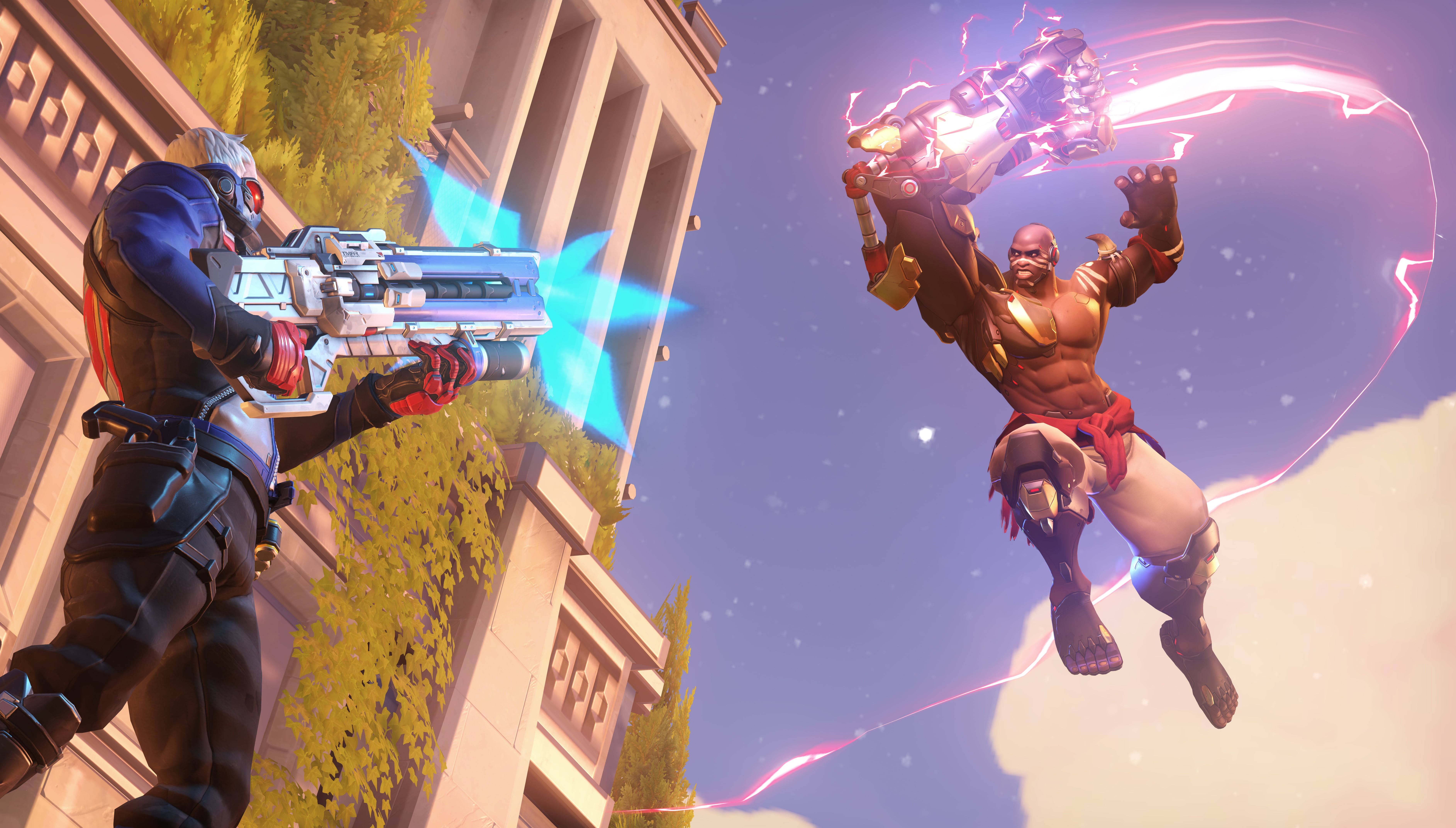 Overwatch 8K-pelaaminen Taustakuvat