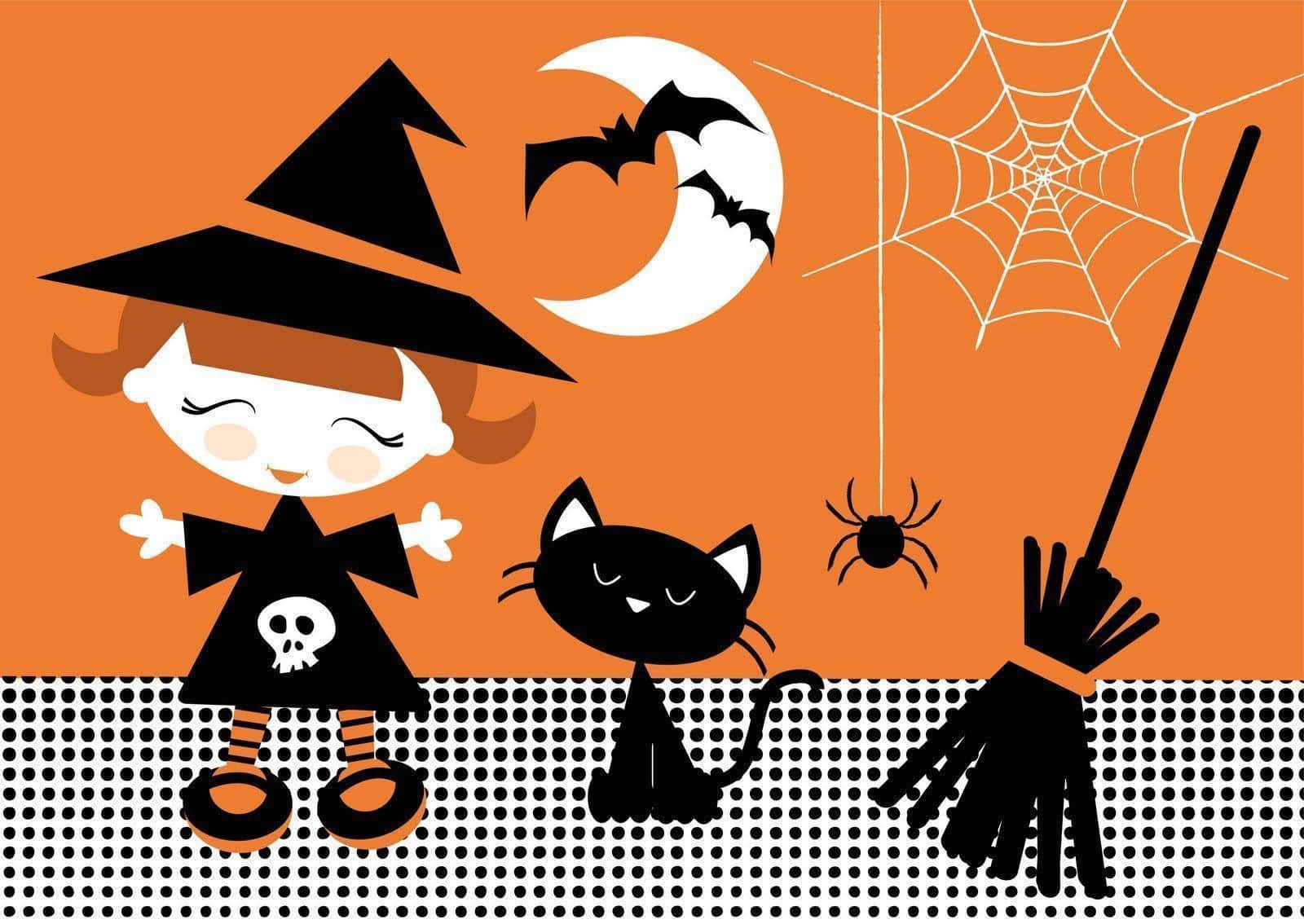 Pääse Halloween-tunnelmaan tällä suloisella asulla! Taustakuvat