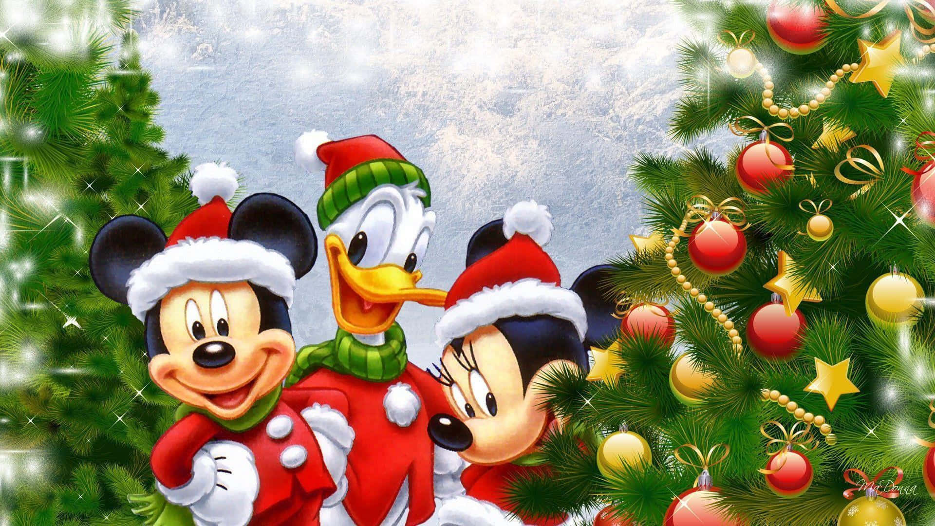 Pääse joulutunnelmaan Disneyllä! Taustakuvat