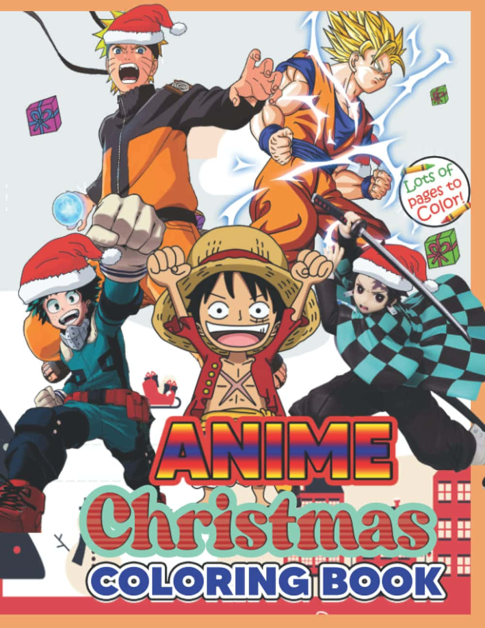 Pääse joulutunnelmaan tällä jouluisella animekohtauksella! Taustakuvat