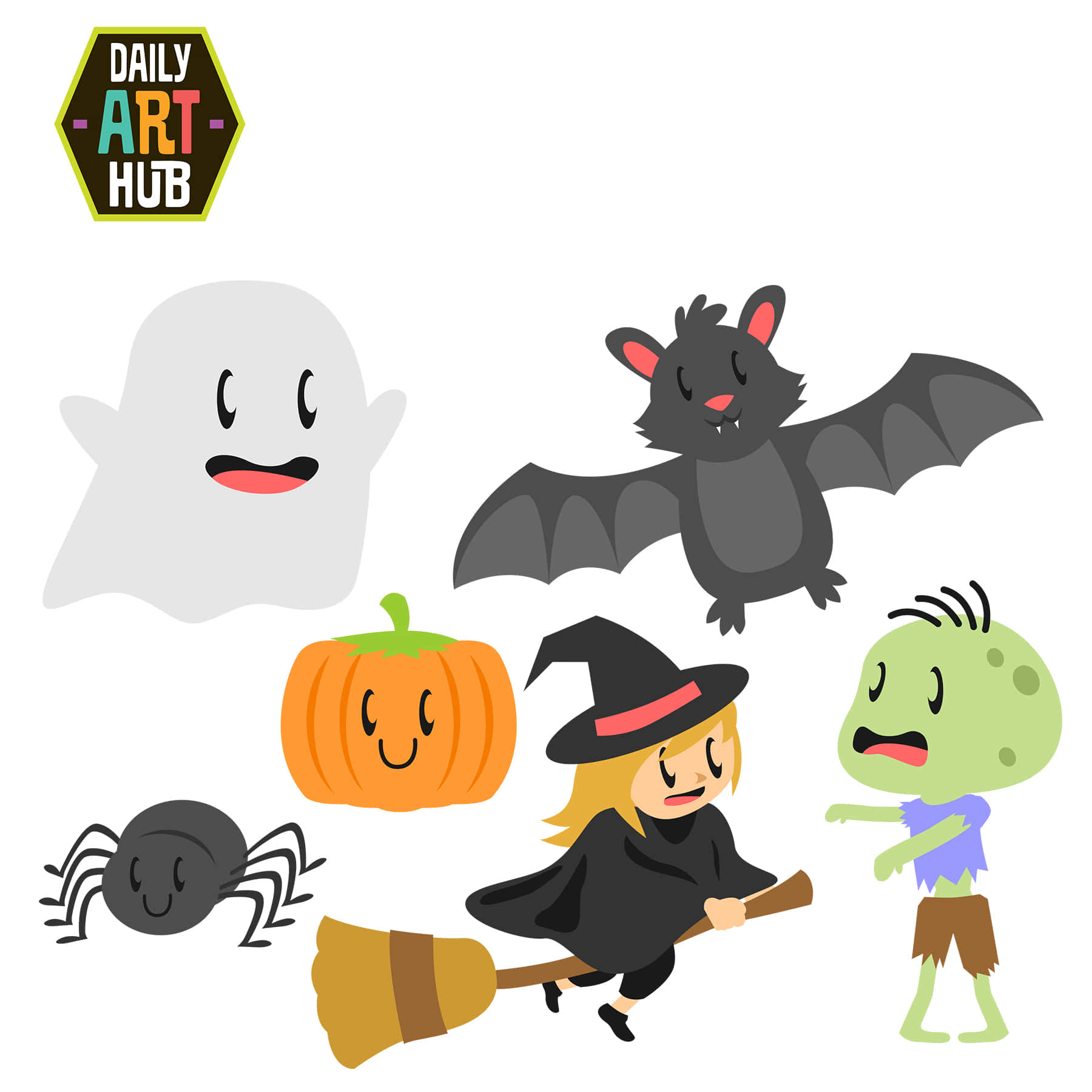 Pääse tämän suloisen kuvan avulla Halloweenin aavistavaan tunnelmaan! Taustakuvat