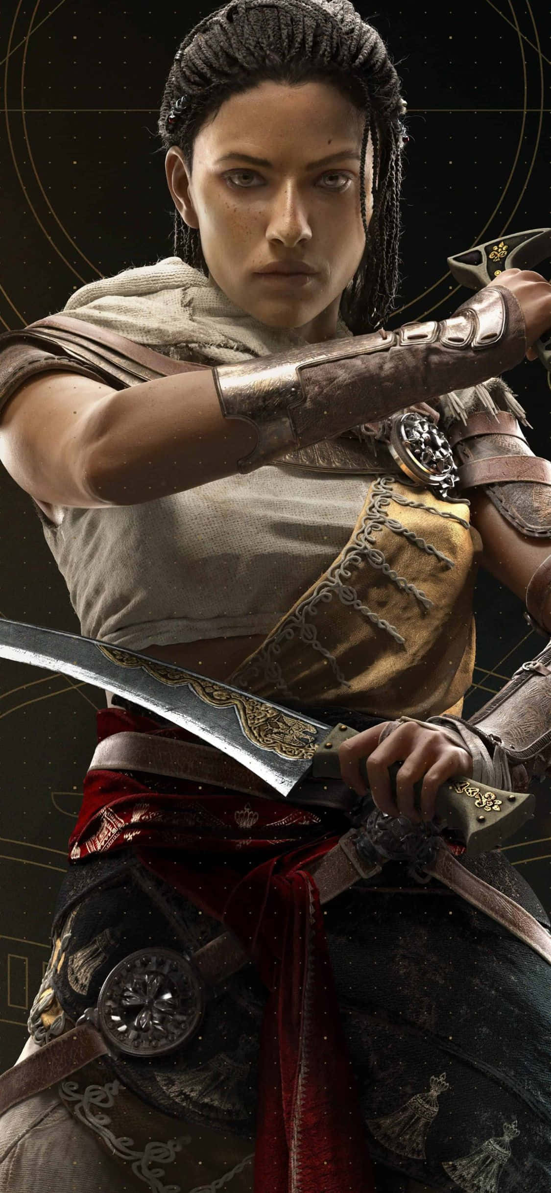 Päästä valloilleen assassinin raivo iPhone X:llä Taustakuvat