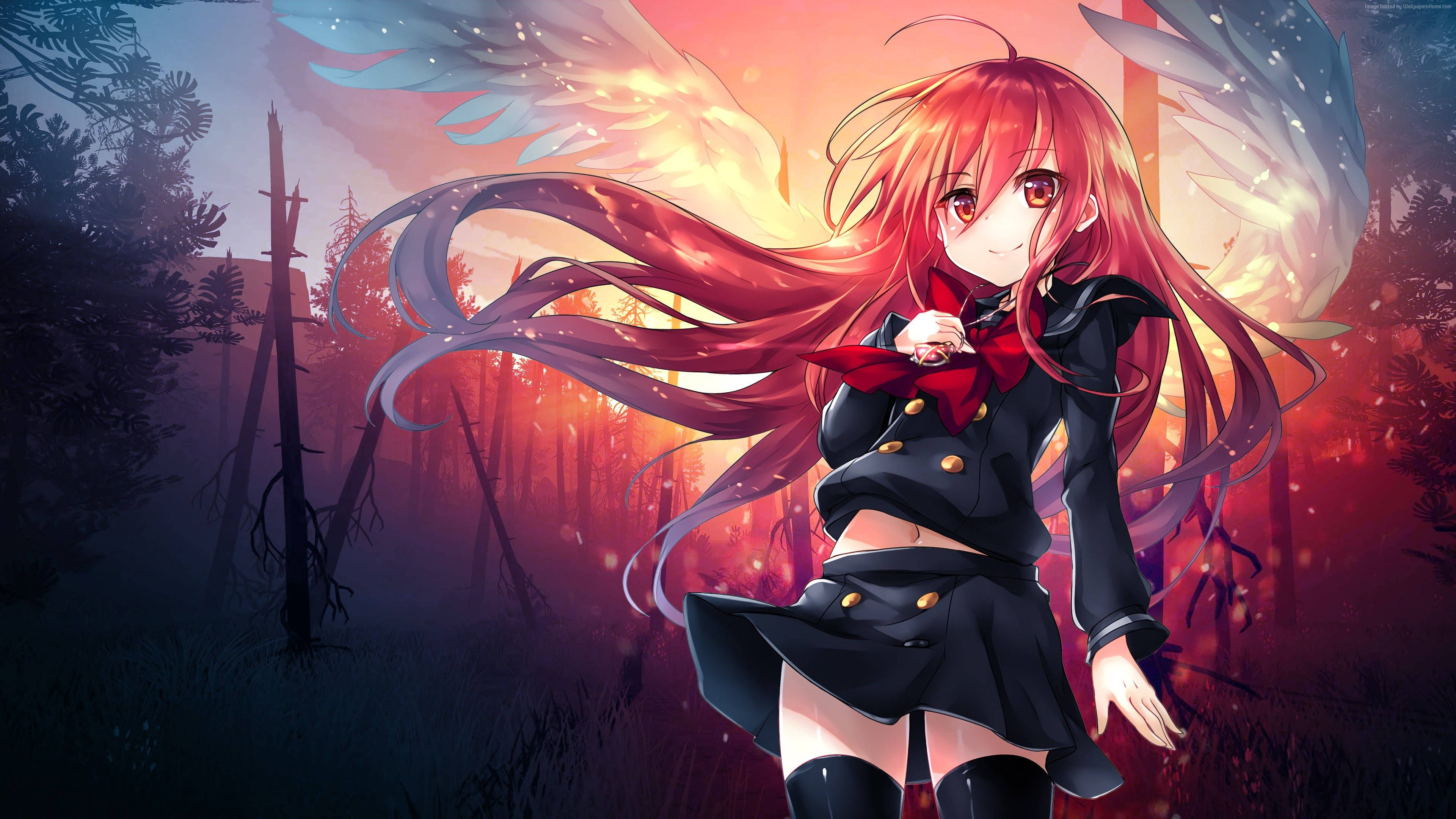 Paha tyttö anime Shana siivet Taustakuvat