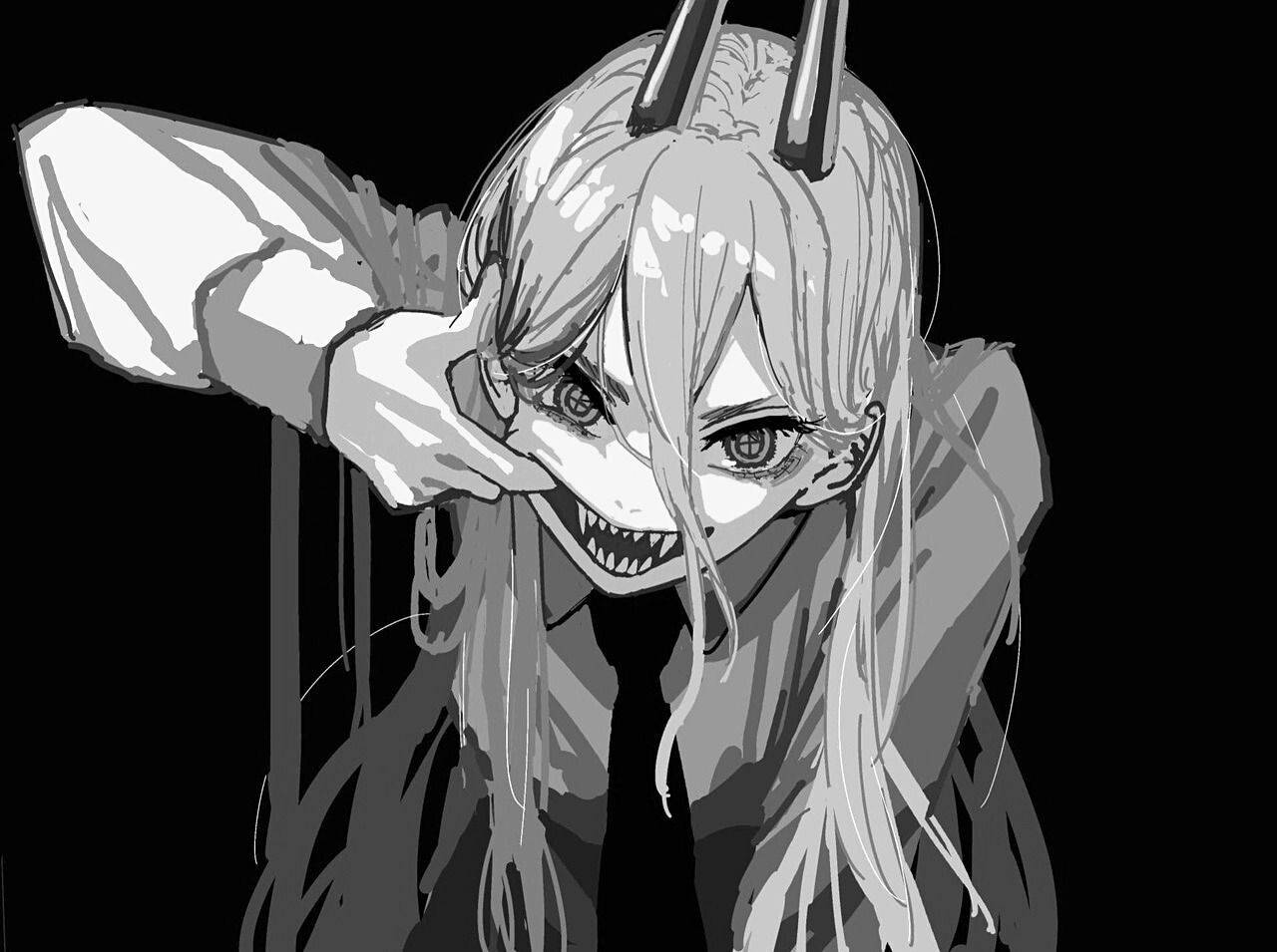 Paholaistyttö Synkkä Anime-kuva Taustakuvat