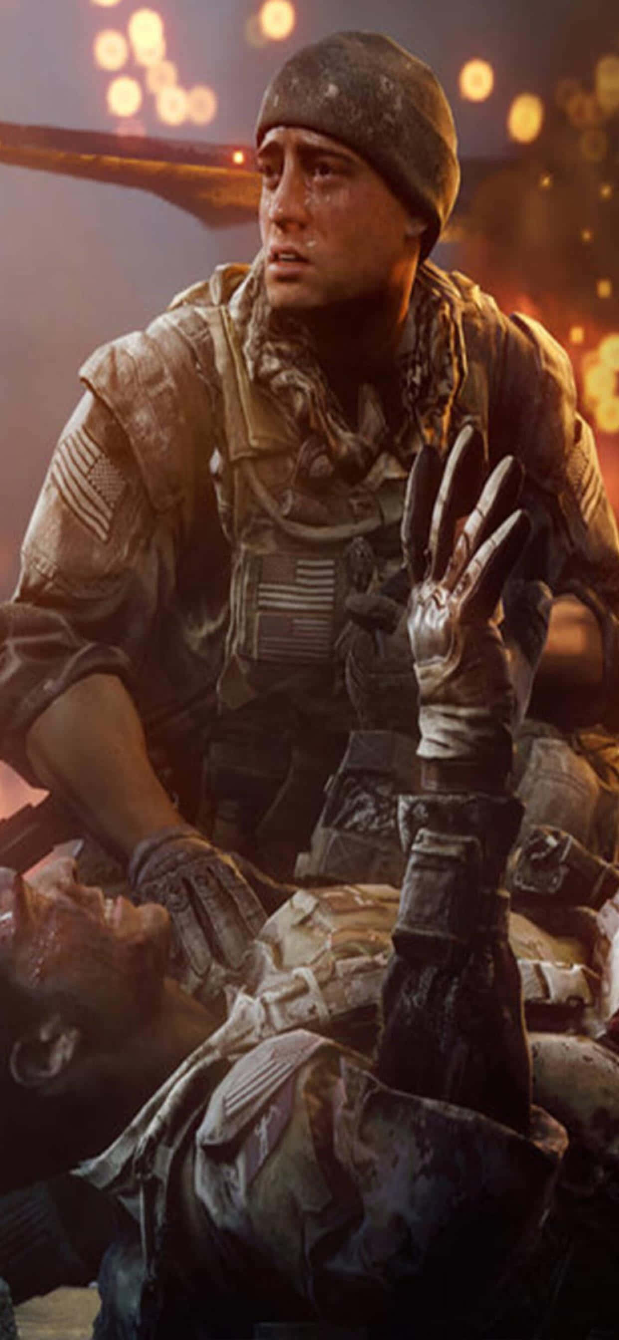 Päihitä vastustajasi seuraavan tason pelikokemuksella iPhone Xs Maxilla, jossa pelataan Battlefield 4:ää. Taustakuvat