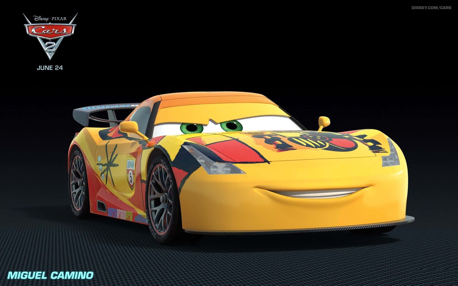 Paina kaasu pohjaan Cars 2 -porukan kanssa. Taustakuvat