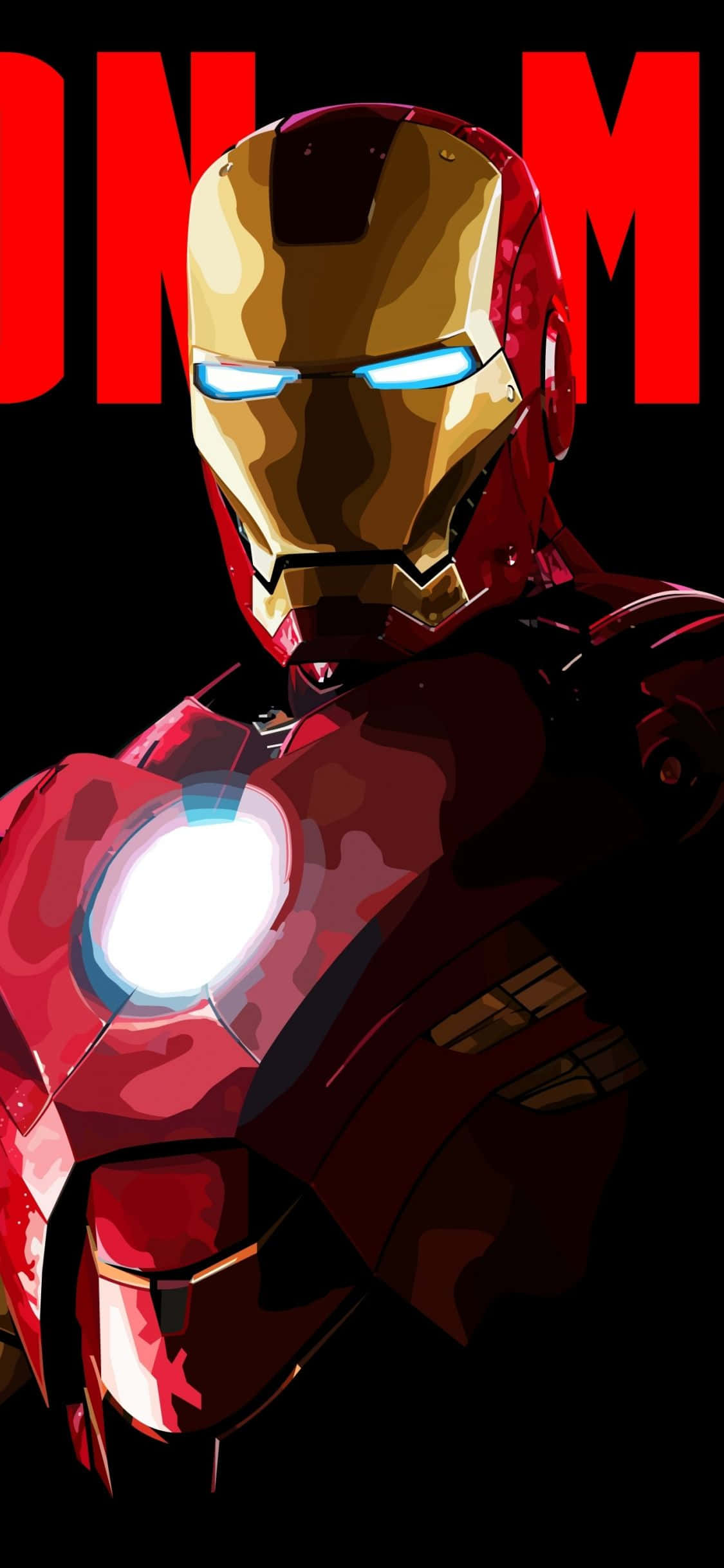 Päivitä puhelimesi Iron Man iPhone X:llä Taustakuvat