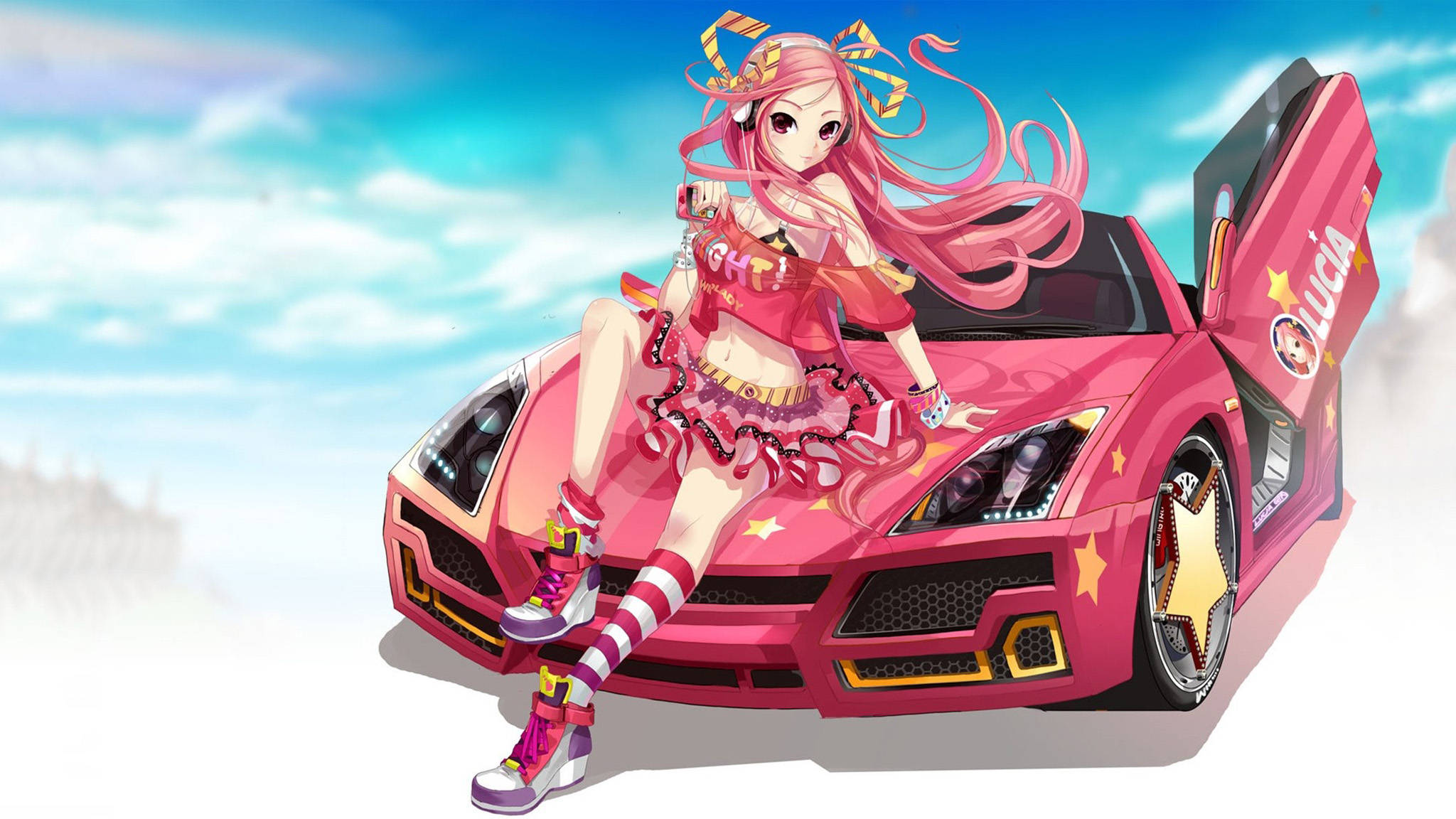 PangYa Anime Auto Taustakuvat