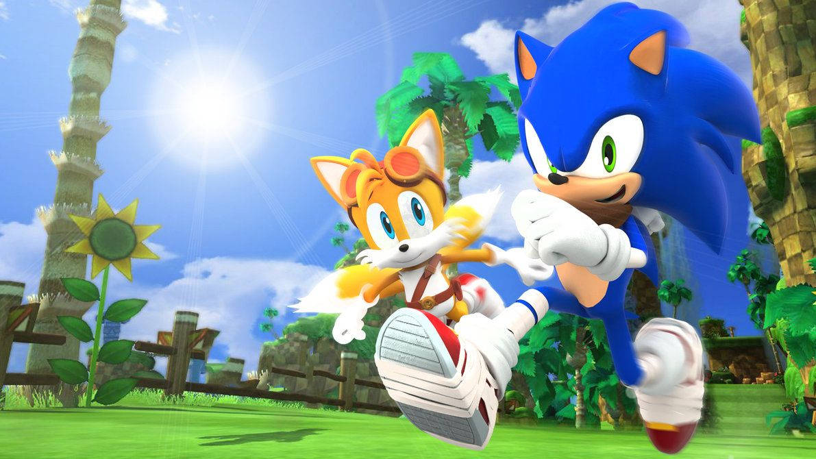 Parhaat ystävät, Sonic ja Tails Taustakuvat