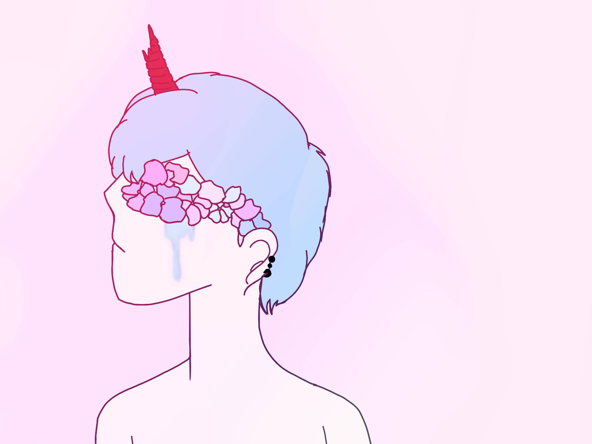 Pastel Gore Anime Poika Taustakuvat