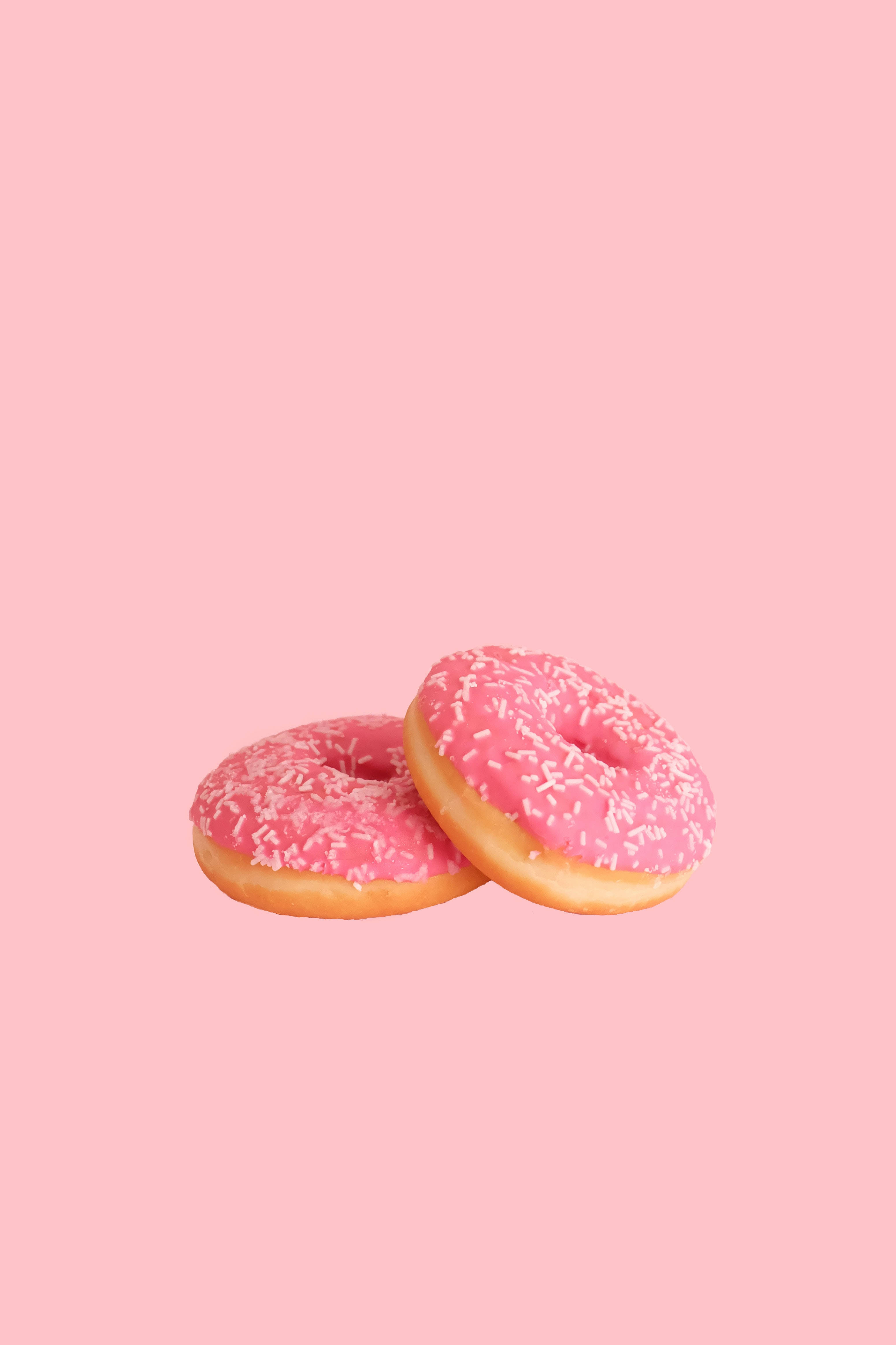 Pastellinen iPhone Pinkki Ruoka Taustakuvat