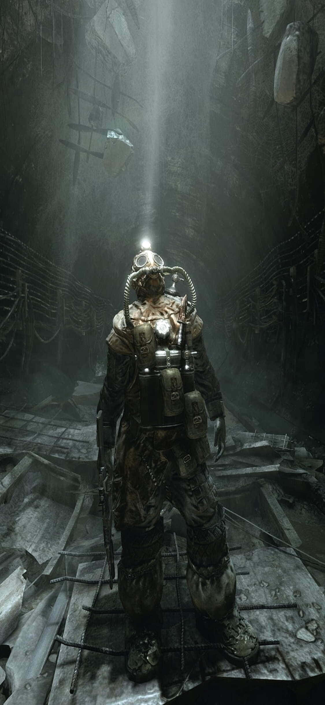 Pavel Morozov iPhone X Metro Last Light -taustakuva Taustakuvat