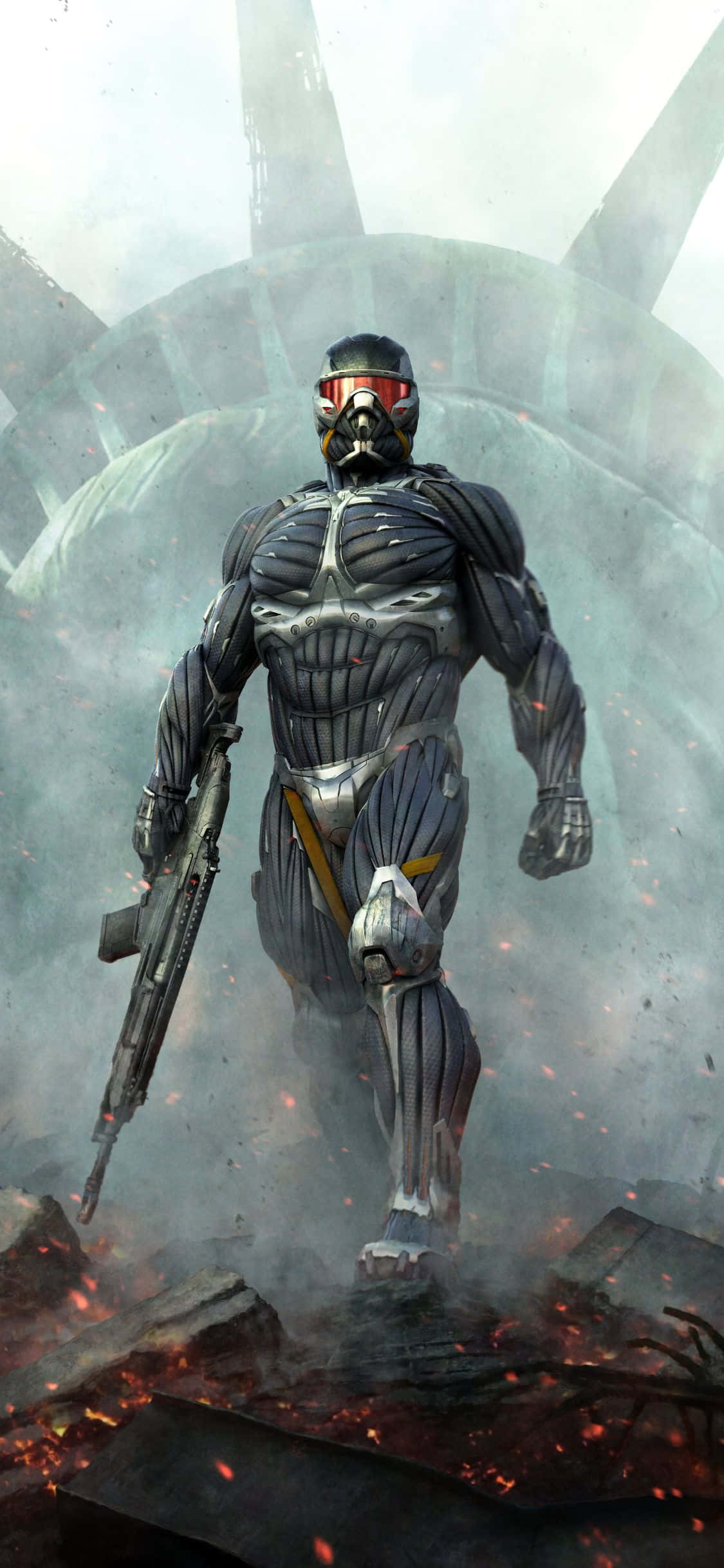 Pelaa Crysis 3:a iPhone X:lläsi Taustakuvat
