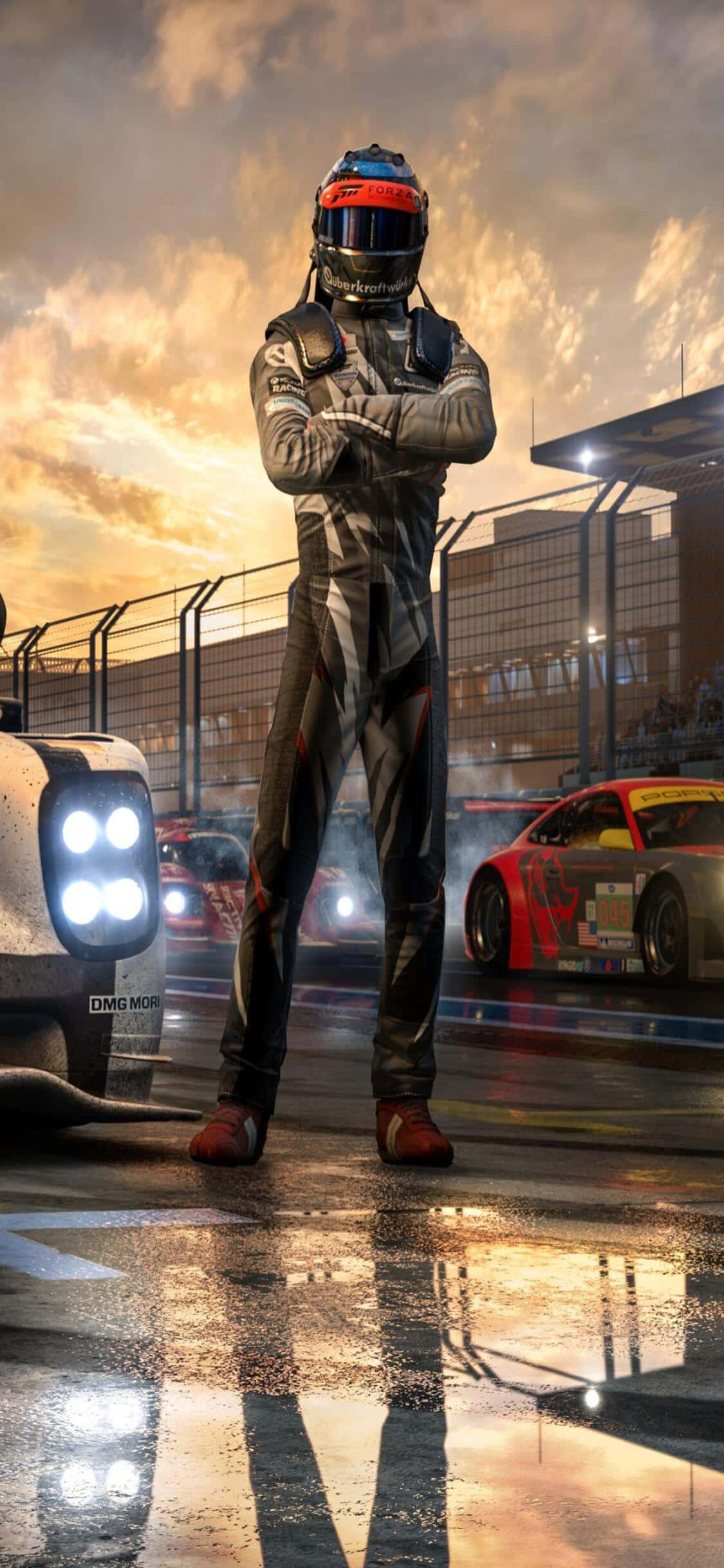 Pelaaja iPhone X Forza Motorsport 7 -taustakuva Taustakuvat