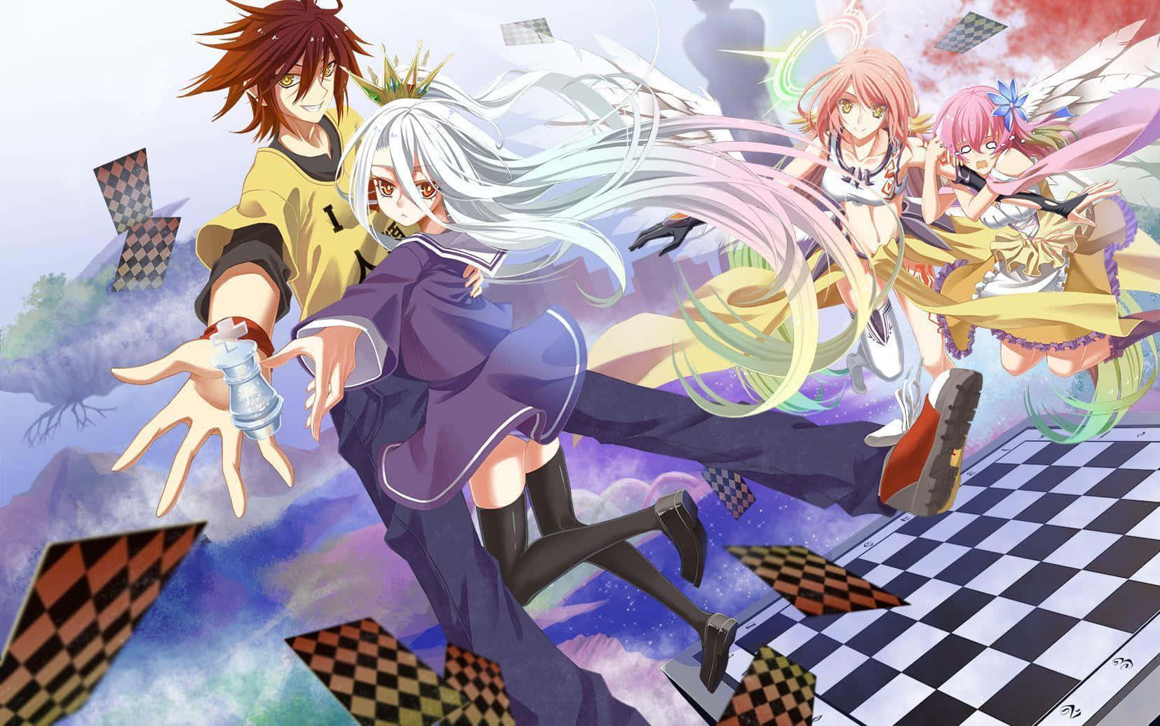 Pelien Mestarit, Sora & Shiro Taustakuvat