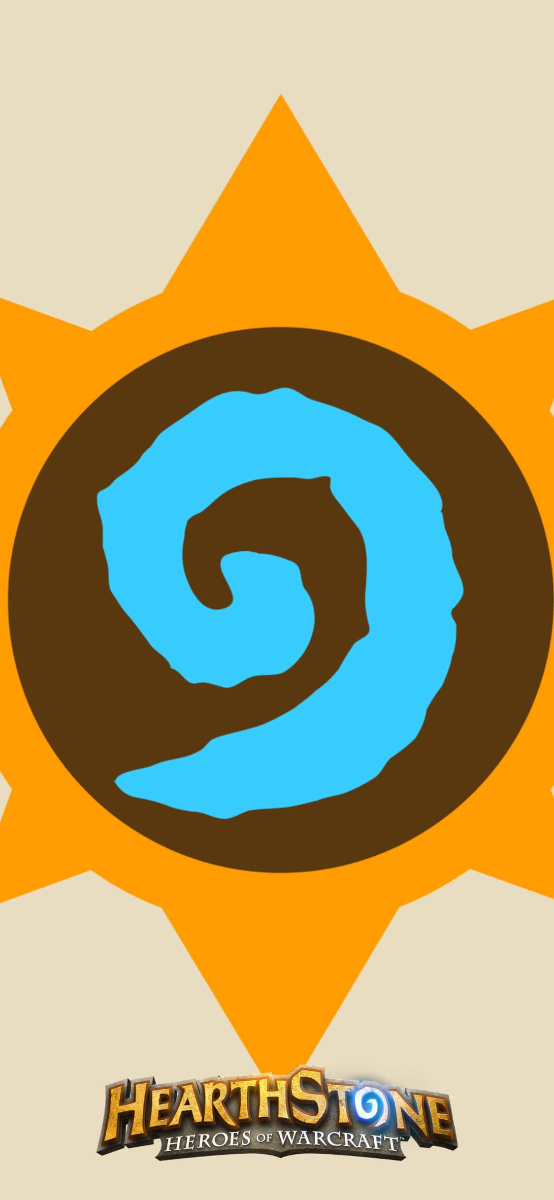 Pelin logo iPhone XS Hearthstone-tausta Taustakuvat