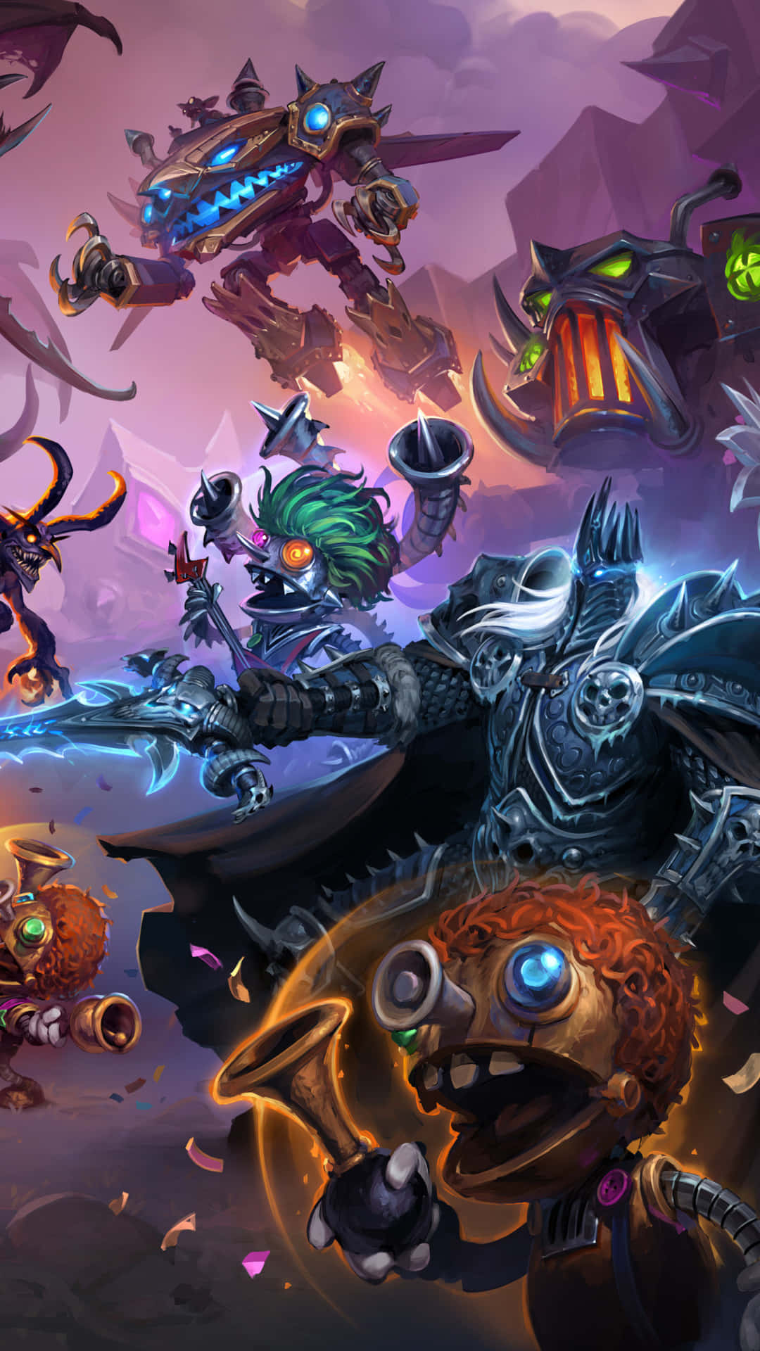 Pelin viholliset Pixel 3xl Hearthstone -tausta Taustakuvat