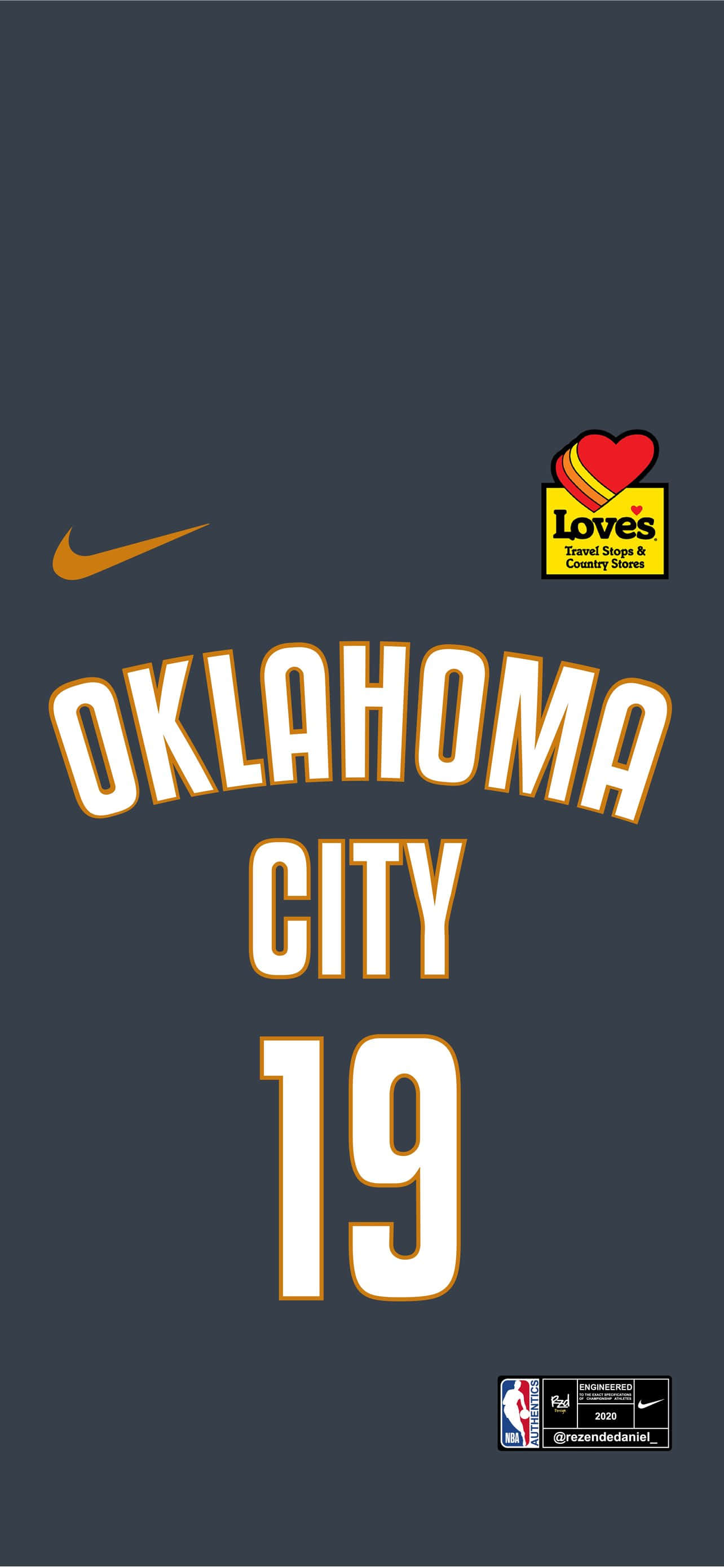 Pelinumero 19 Oklahoma City Thunders Taustakuvat