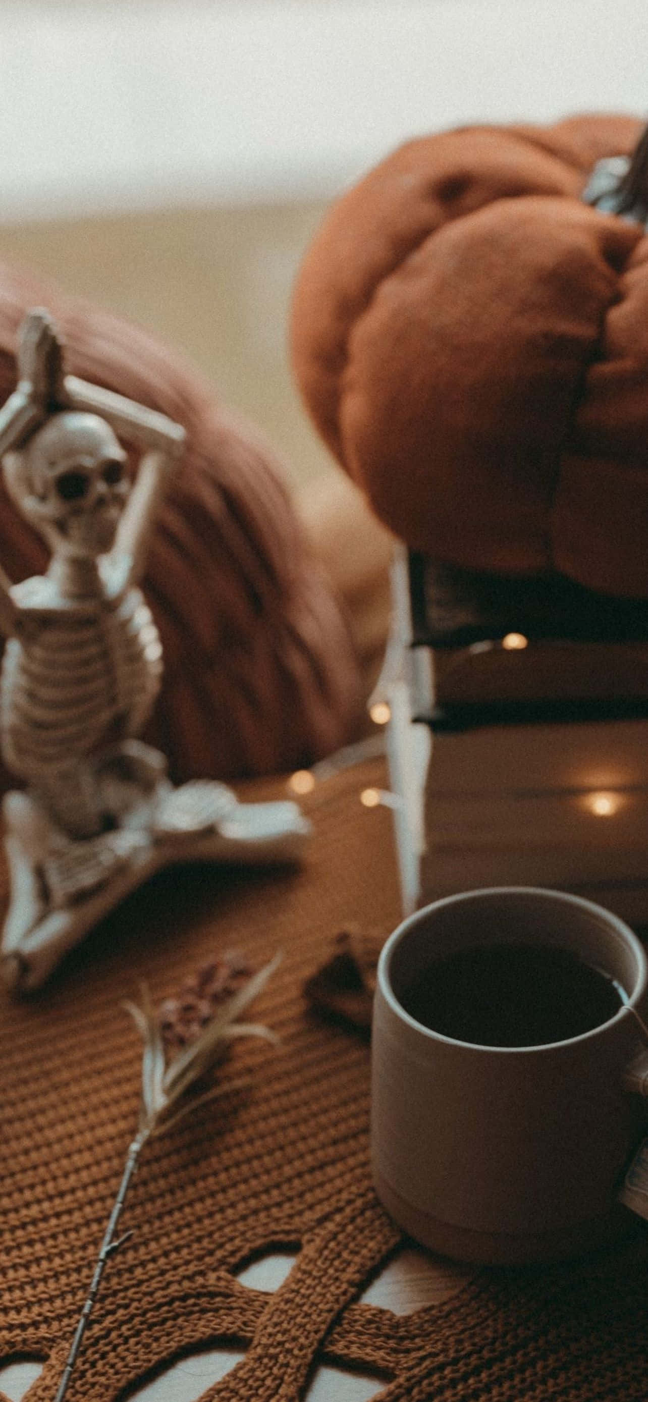 Pelota halloweenia tällä juhlavalla iPhone-taustakuvalla Taustakuvat