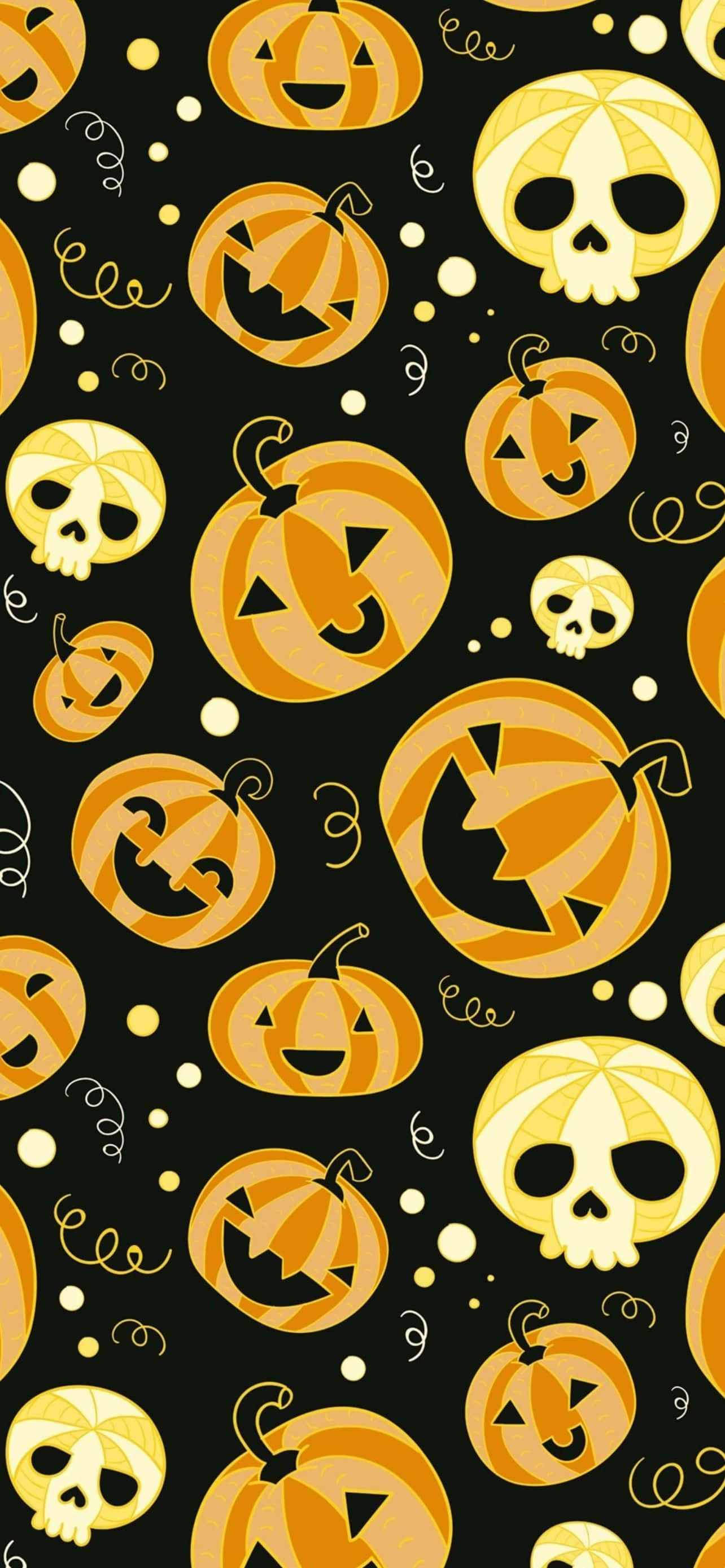Pelottava Halloween-tunnelma iPhonelle Taustakuvat