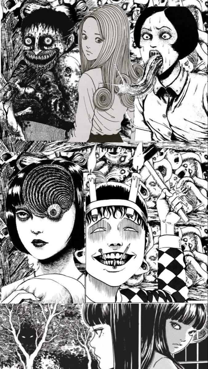 Pelottava Junji Ito -kokoelma Taustakuvat