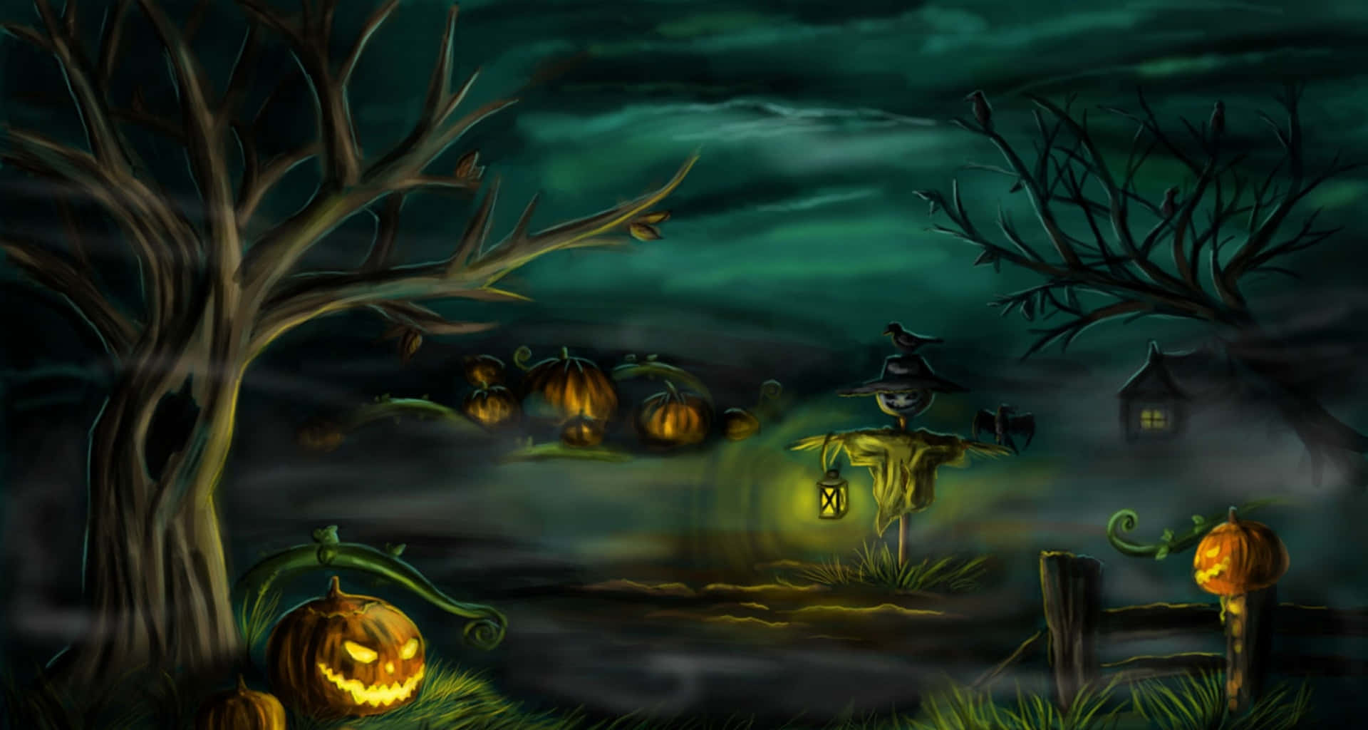Pelottavia Halloween-kuvia Taustakuvat