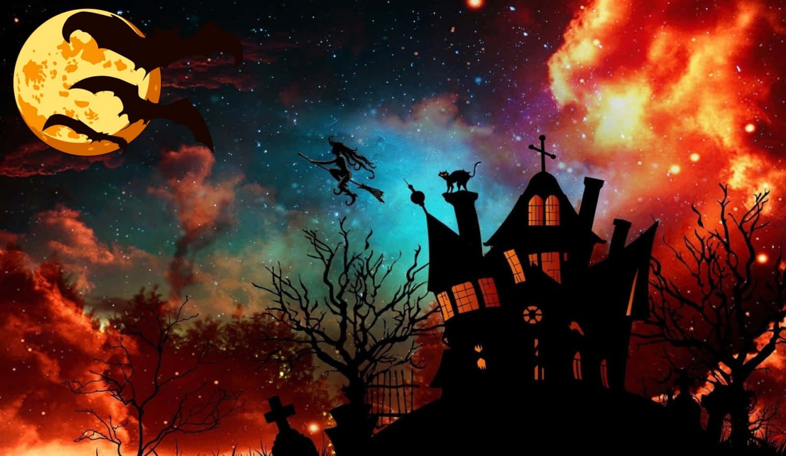 Pelottavia Halloween-kuvia Taustakuvat