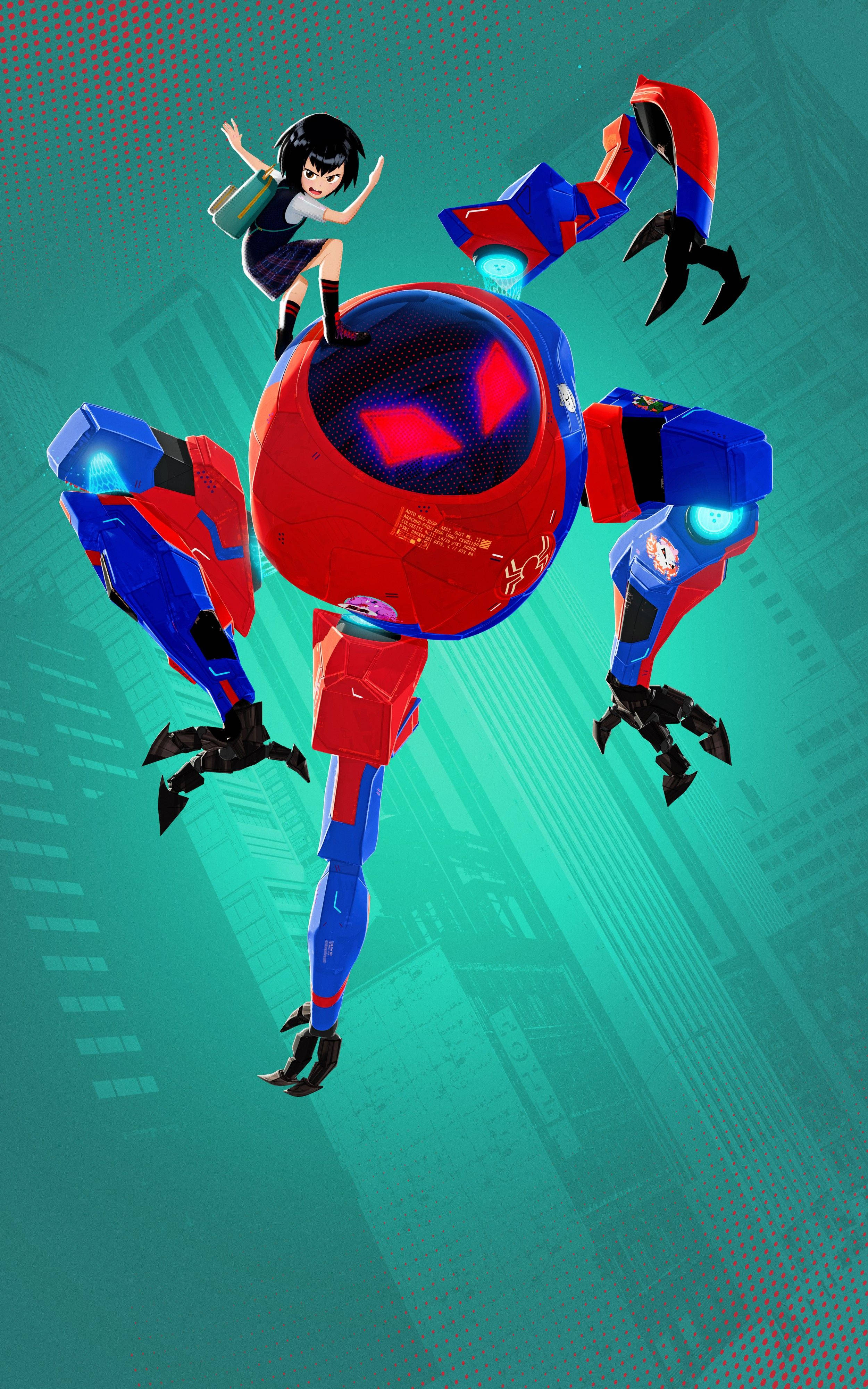 Peni Parker - Valmiina Spider-Verseen Taustakuvat